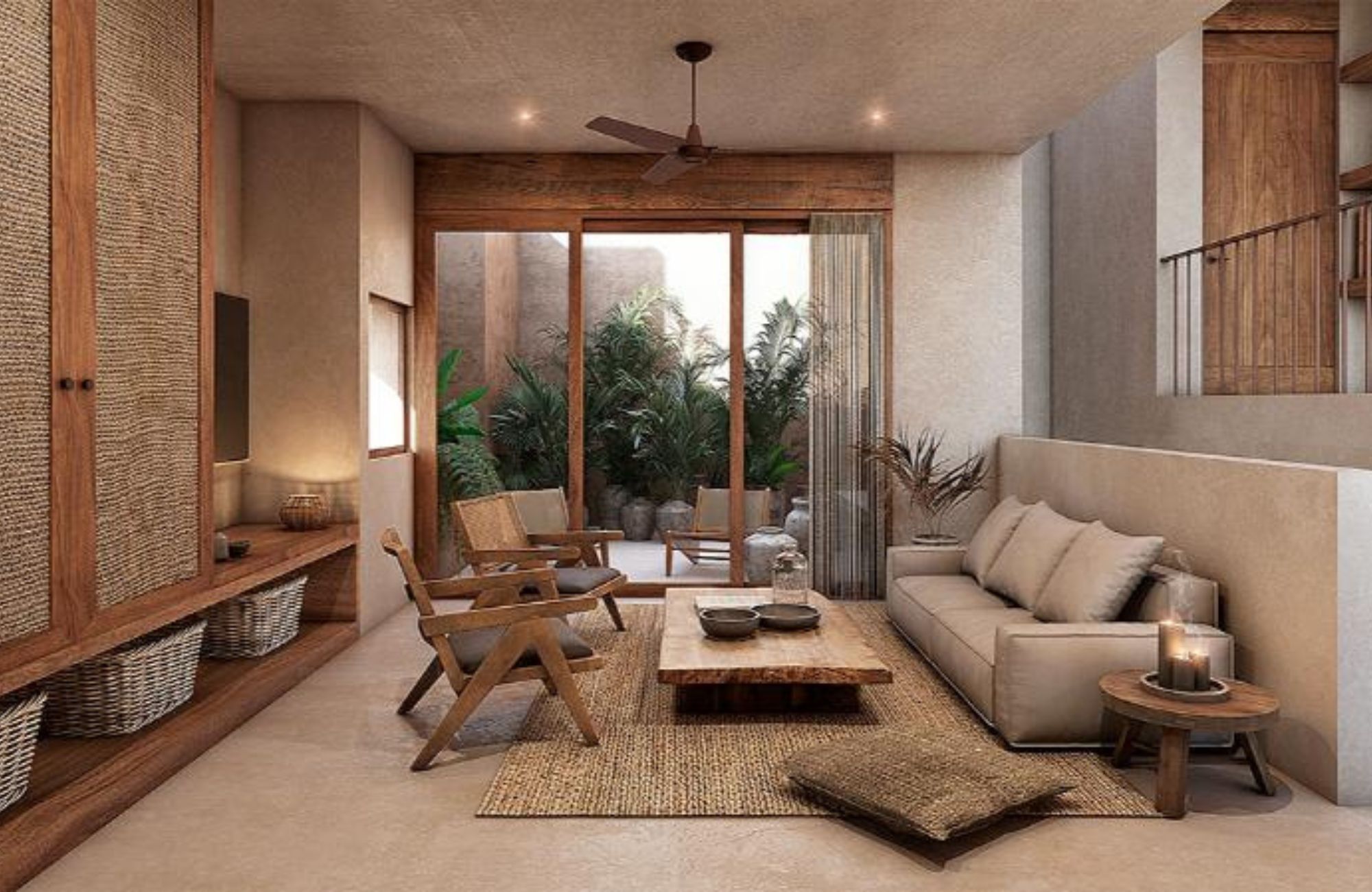 Villa de 4 recamaras, alberca privada, acabados de lujo, cuarto en planta baja, pre-construccion en venta aldea Zama, Tulum.