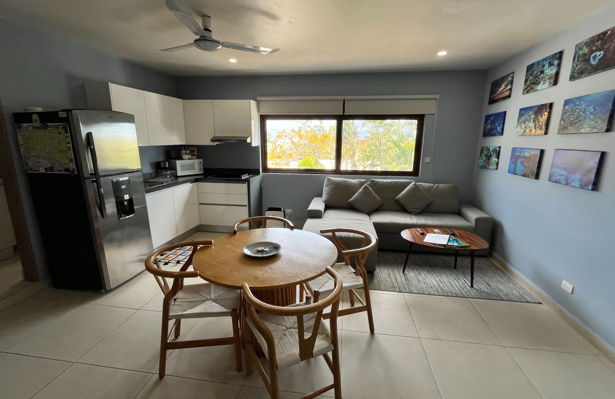 Condo oceanview from rooftop pool