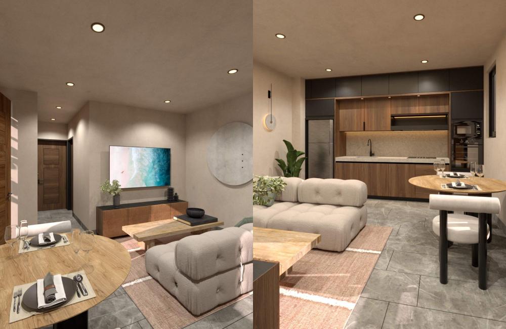 1 Bedroom condo, steps to the beach for sale, Downtown, Playa del Carmen