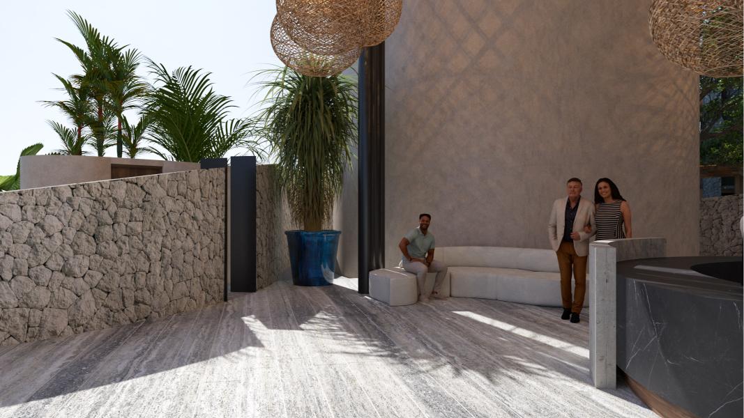 1 Bedroom condo, steps to the beach for sale, Downtown, Playa del Carmen