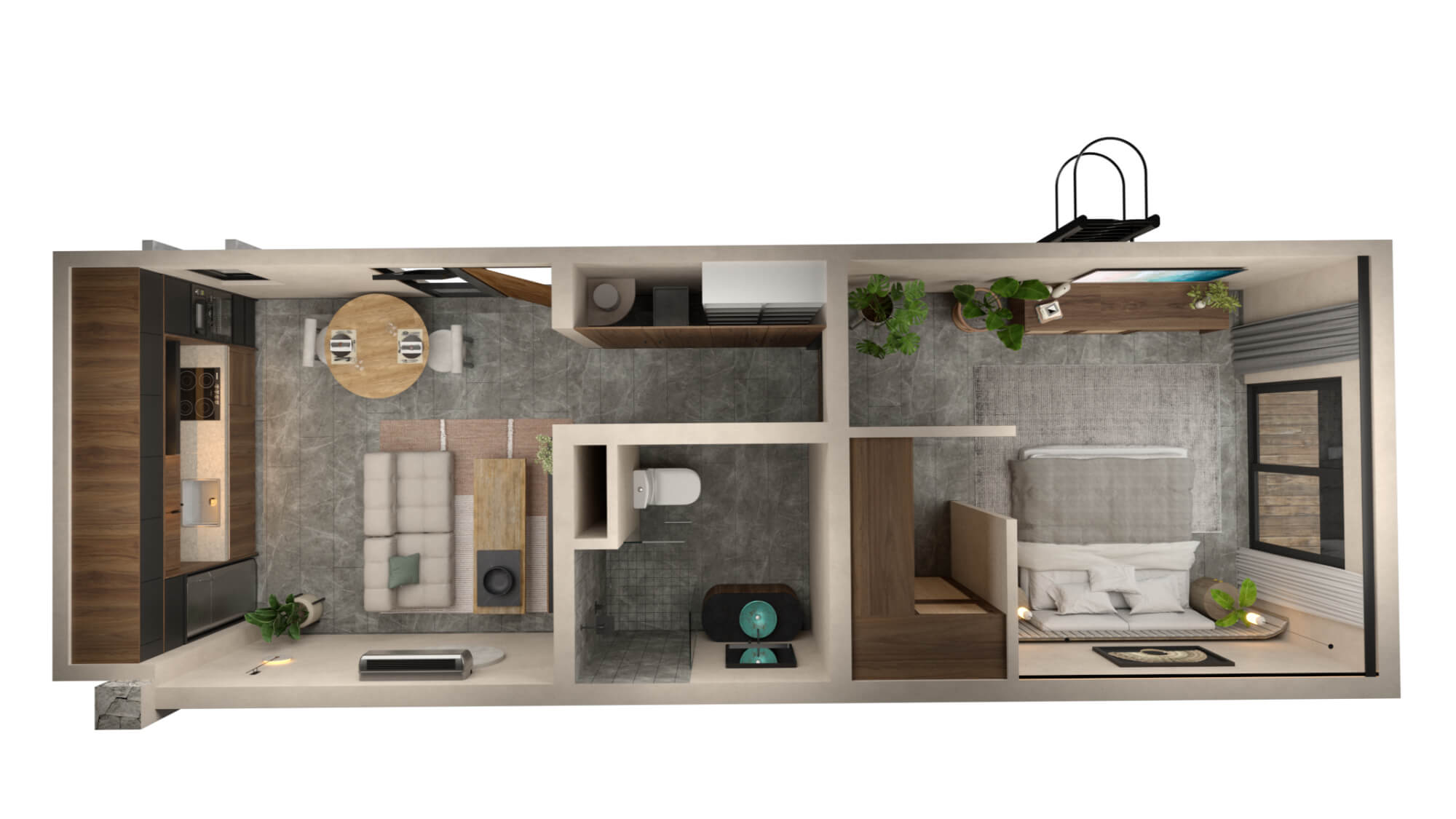 1 Bedroom condo, steps to the beach for sale, Downtown, Playa del Carmen