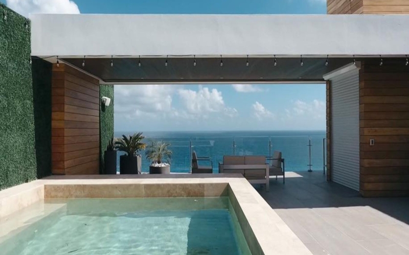 Penthouse de lujo frente al mar, alberca privada, en venta, Emerald, Zona Hotelera, Canc&uacute;n