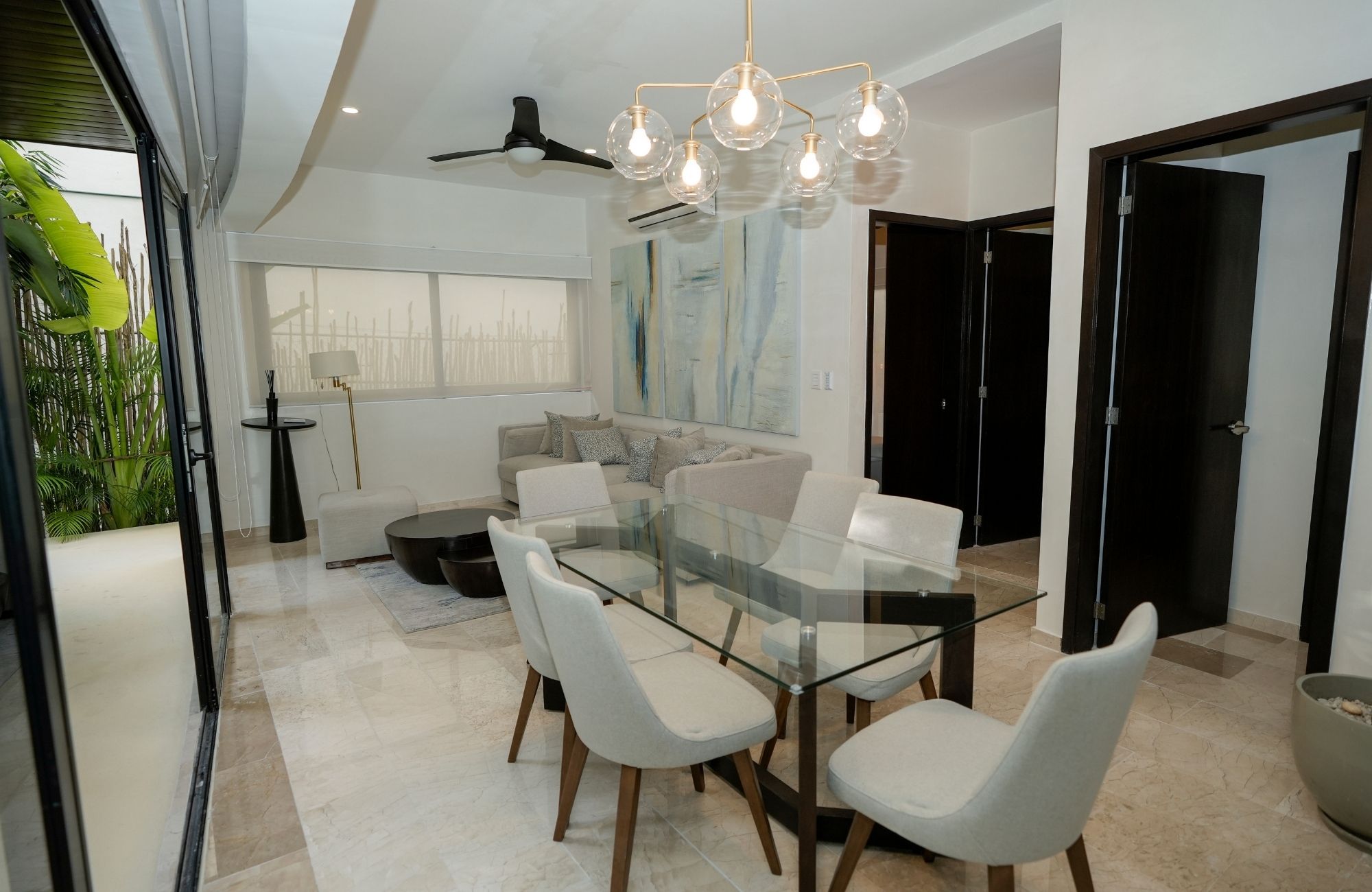 Departamento, rooftop bar con alberca, ethnic mall, instagram butler y mas amenidades en Aldea Zama, venta Tulum.