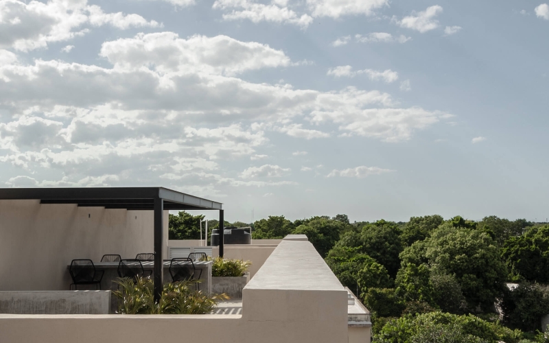 Condominium with balcony, roof terrace, pergolas for events, sale, North Zone, M&eacute;rida.