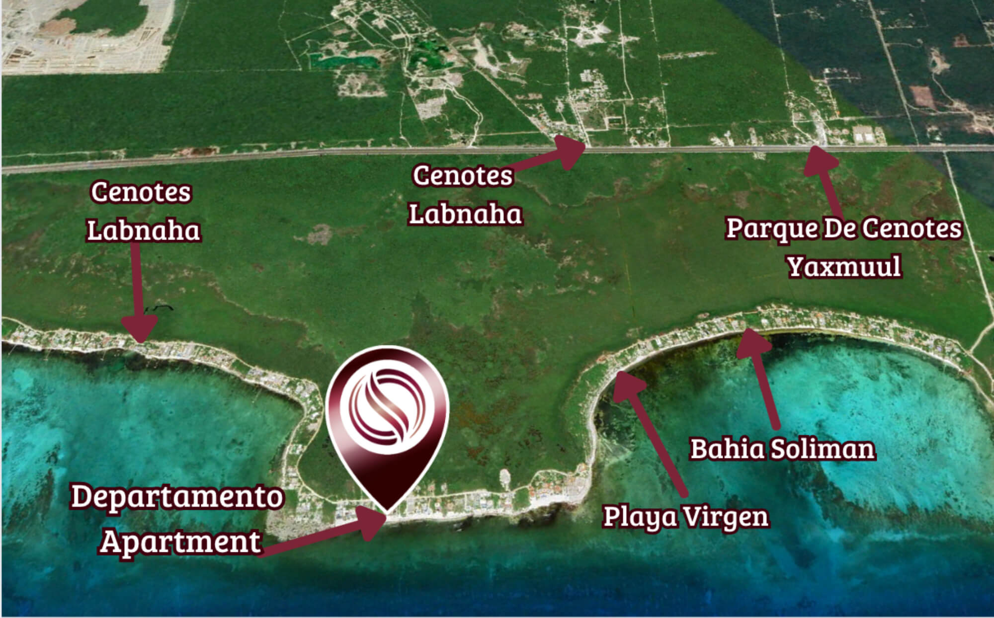 Apartment with private pool, lock-off, pre-construction, Region 15, Tulum.