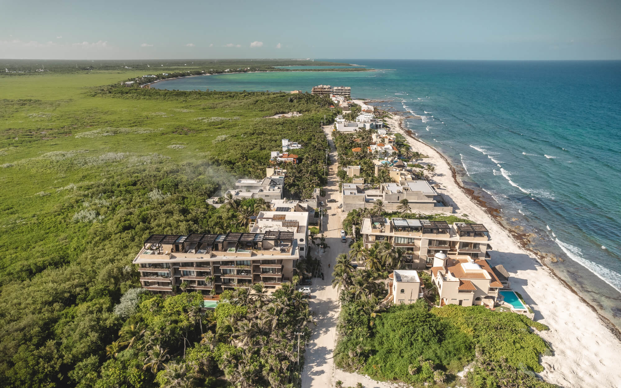 Apartment with private pool, lock-off, pre-construction, Region 15, Tulum.