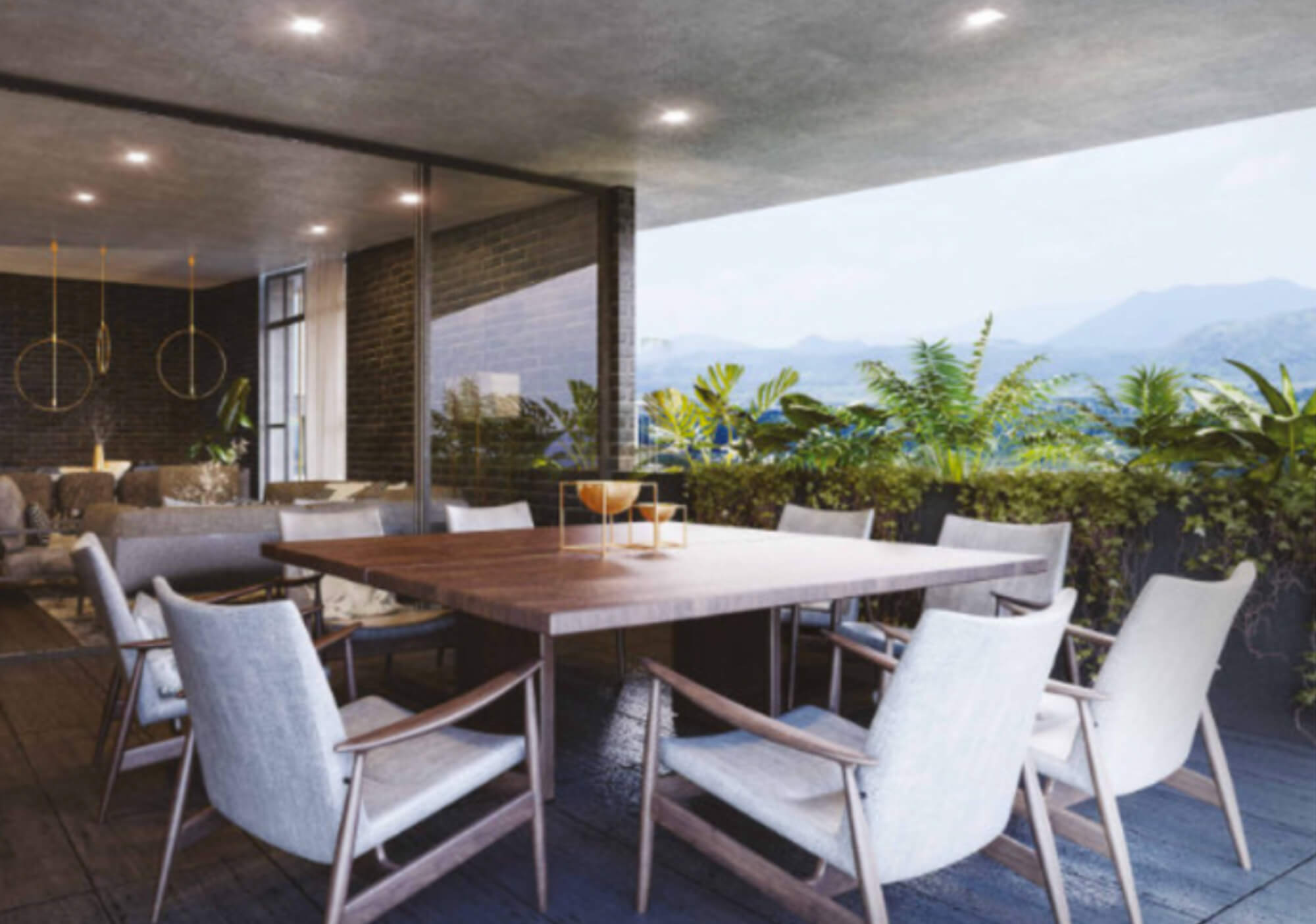 Apartment with park, yoga area, pool, gym, mini golf, pre-construction, for sale, Quer&eacute;taro.