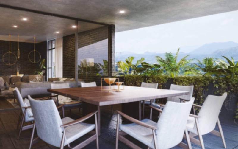 Condominium with indoor pool, grills, paddle tennis court, gym, for sale,  San Jeronimo, Queretaro.