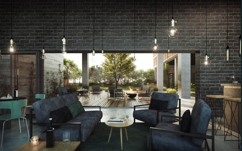 Penthouse with indoor pool, grills, paddle tennis court, gym, for sale, San Jeronimo, Queretaro.