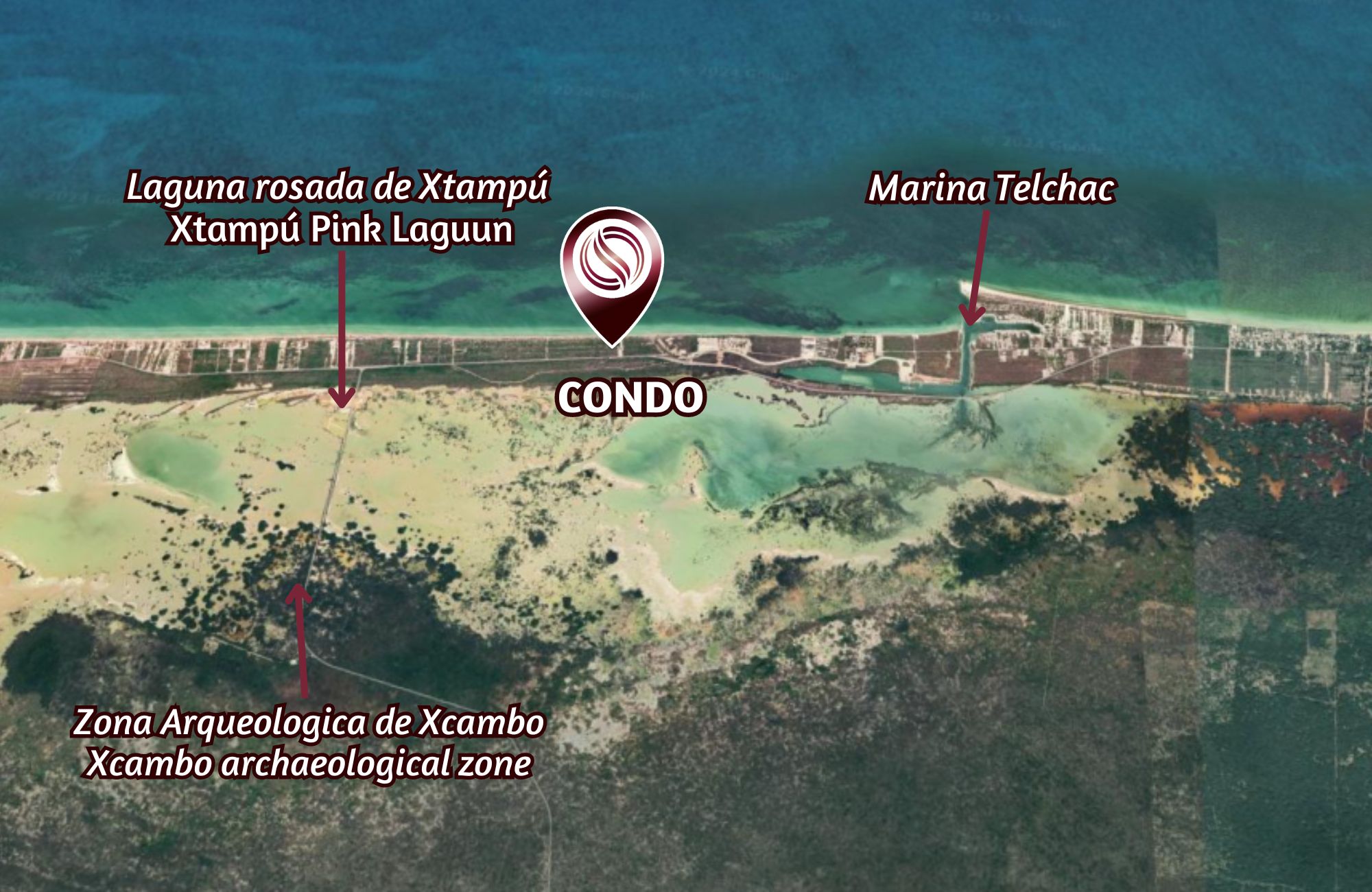 Apartment with access to the beach for sale, Progreso area, Merida, Yucatan.