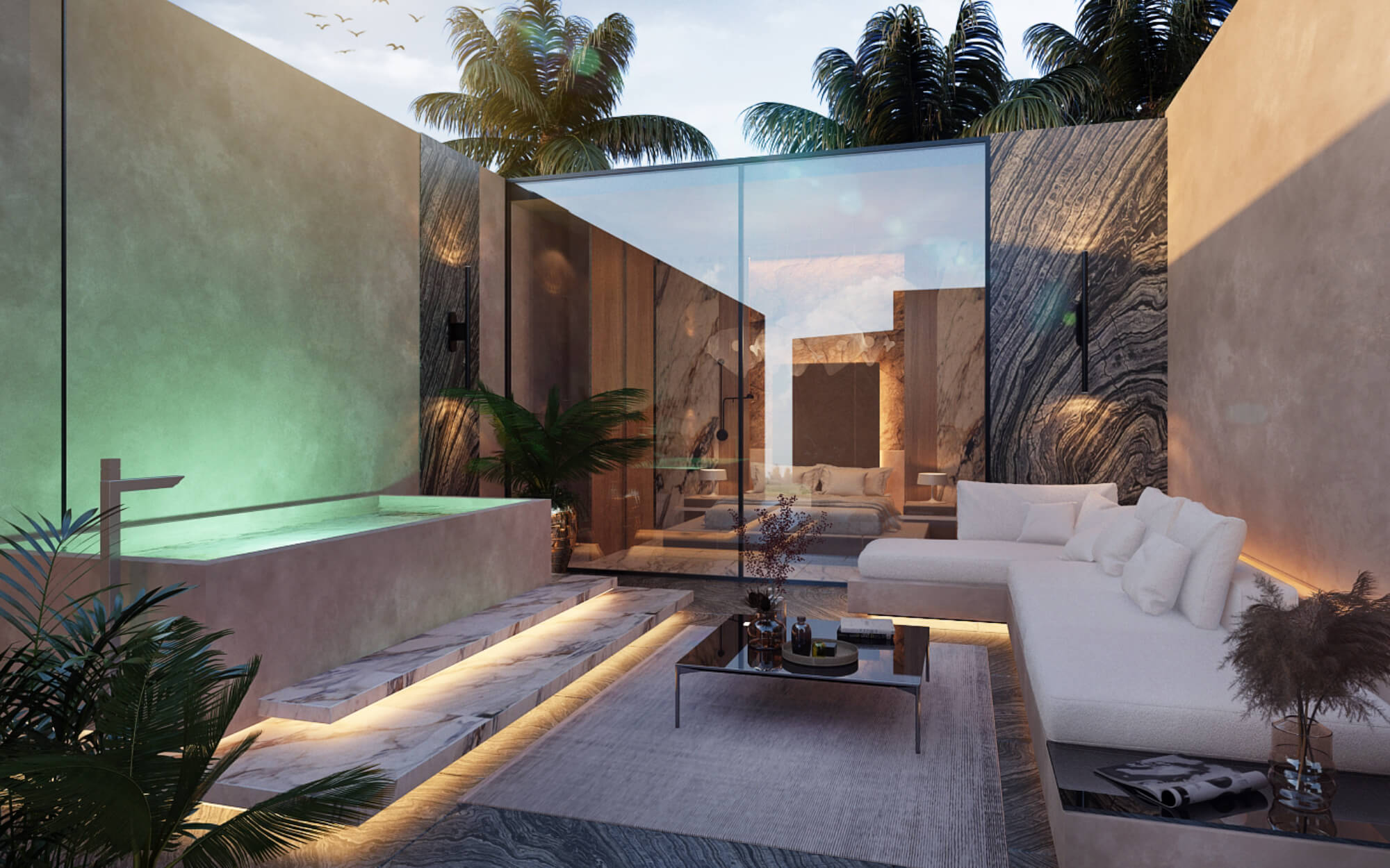 Turn-Key Studio with Ocean View Rooftop, Prime Downtown Playa del Carmen