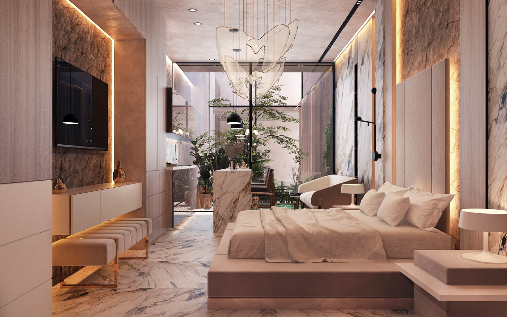 Turn-Key Studio with Ocean View Rooftop, Prime Downtown Playa del Carmen