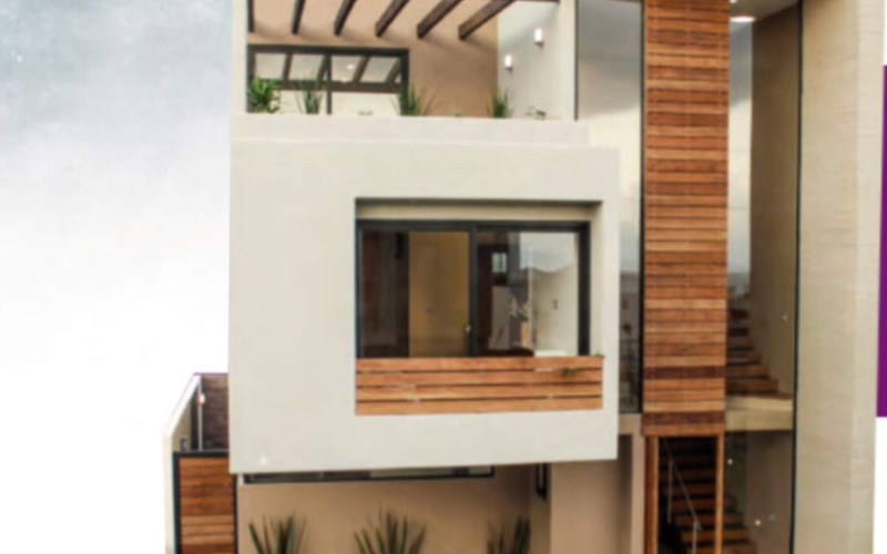 Residence with Family Room, roof garden, and Side Entrance to Garden, for sale, Zibat&aacute;, Queretaro.