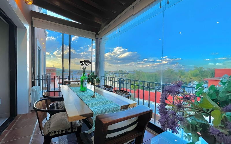 Penthouse with Jacuzzi, furnished and equipped, for sale, La Lejona San Miguel de Allende.