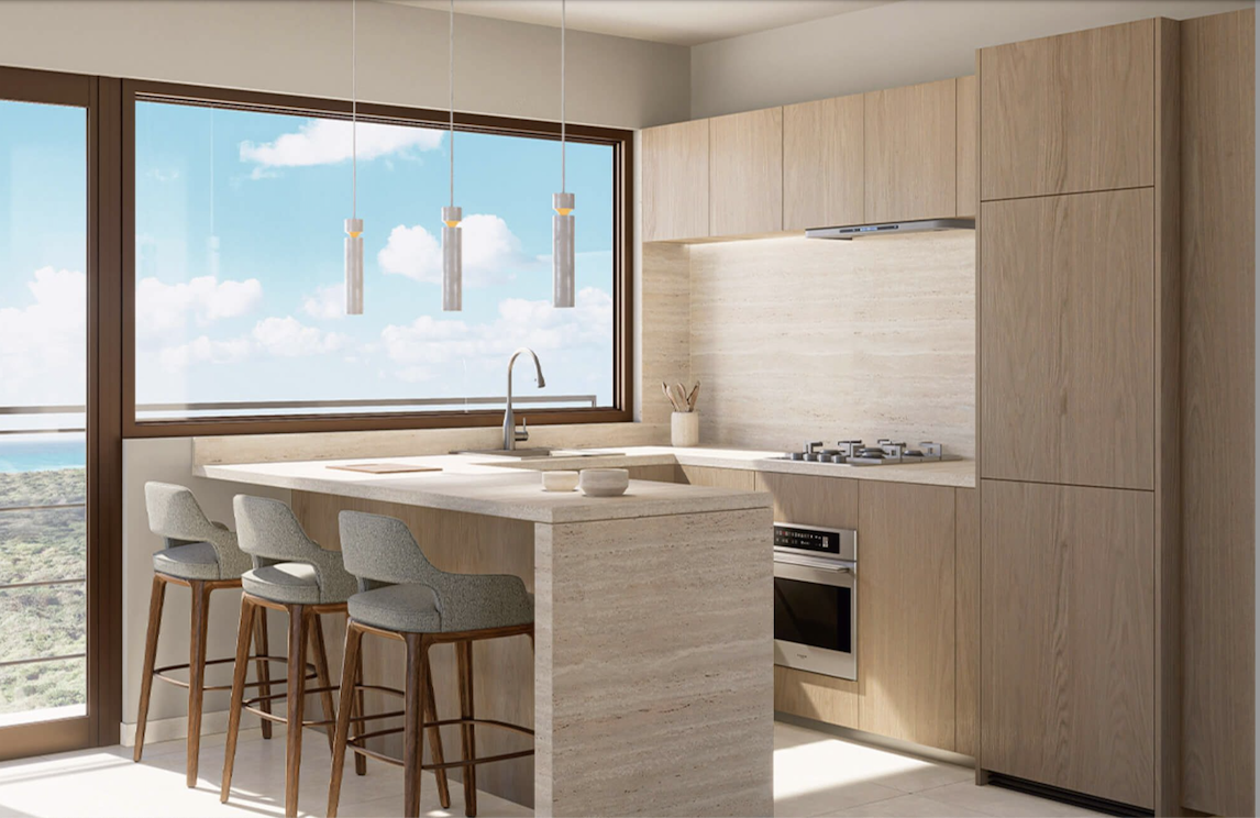 Apartment with pool, paddle tennis court, bar, grill, jacuzzi, for sale Cozumel