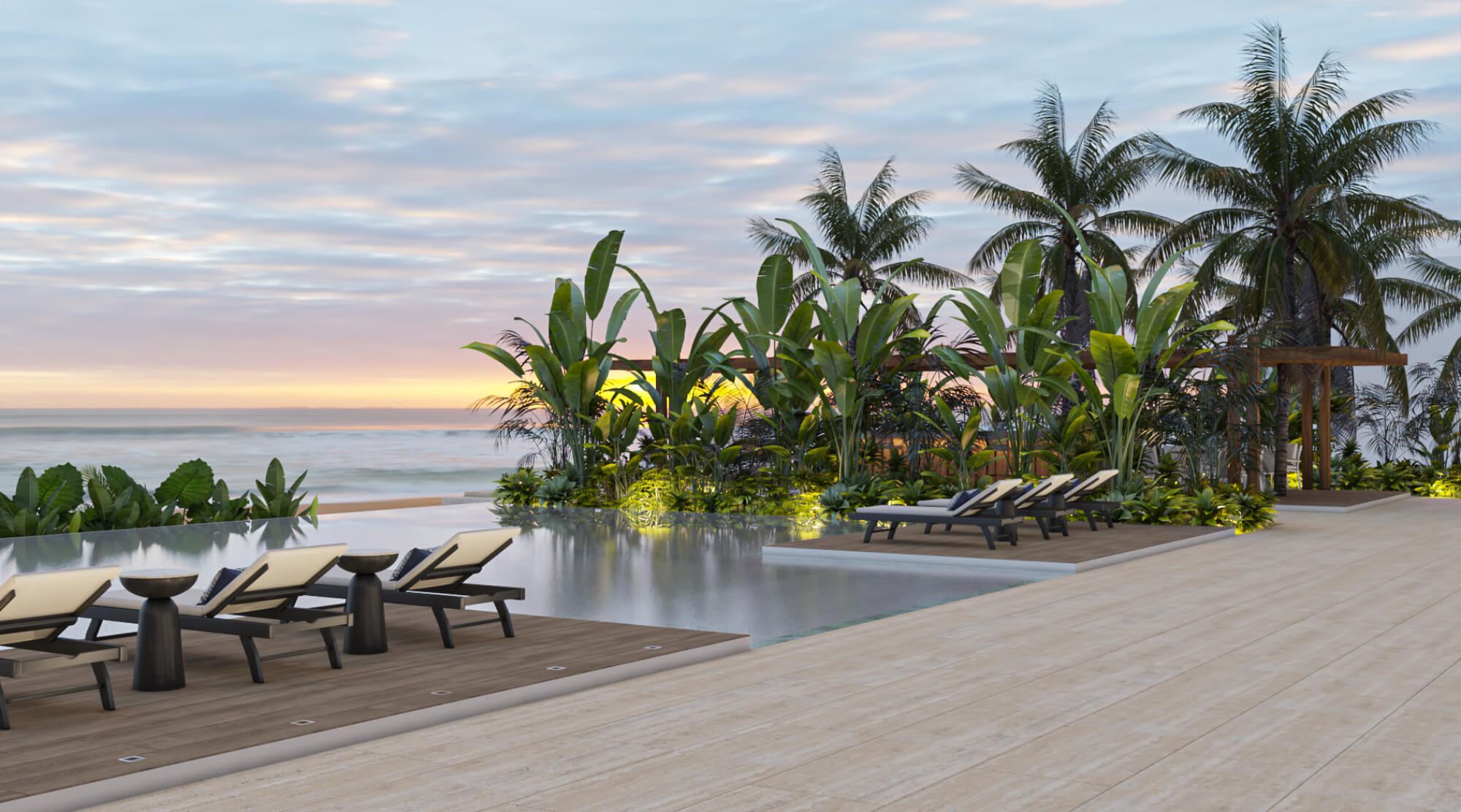 Luxury oceanfront condo for sale, Chuburn&aacute;, Yucat&aacute;n