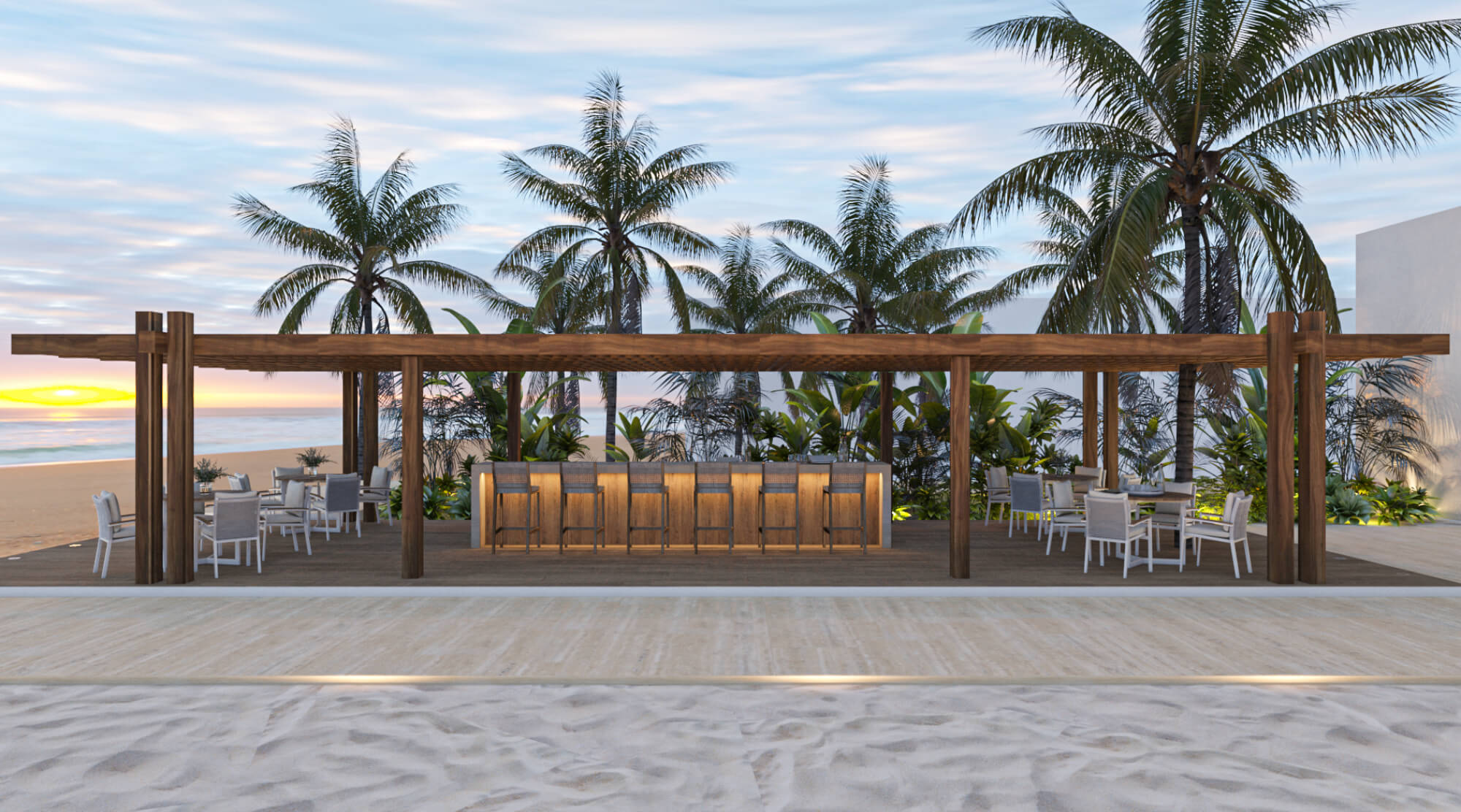 Luxury oceanfront condo for sale, Chuburn&aacute;, Yucat&aacute;n