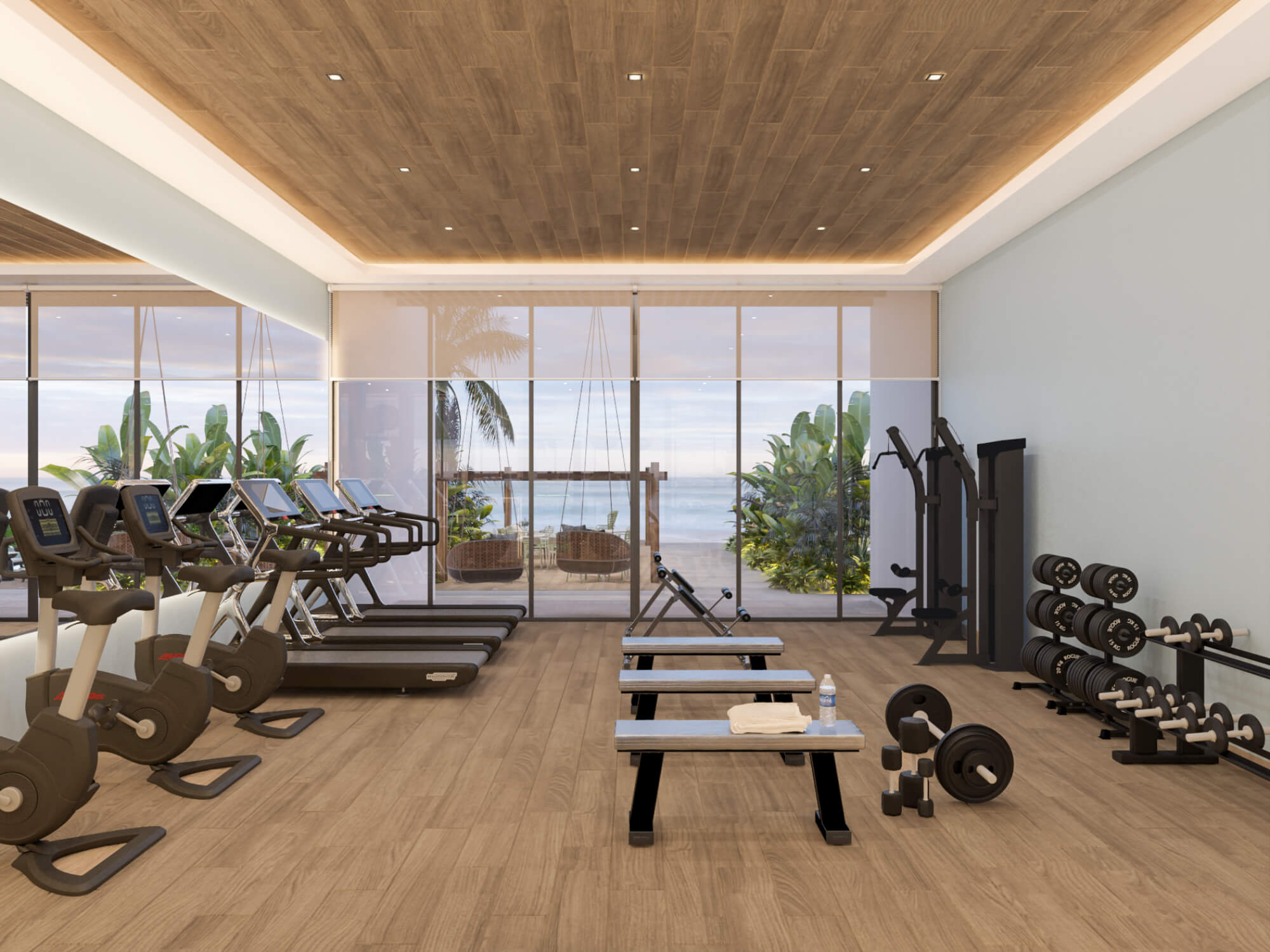 Apartment with 25 amenities, dog park, pool for sale North Zone Merida