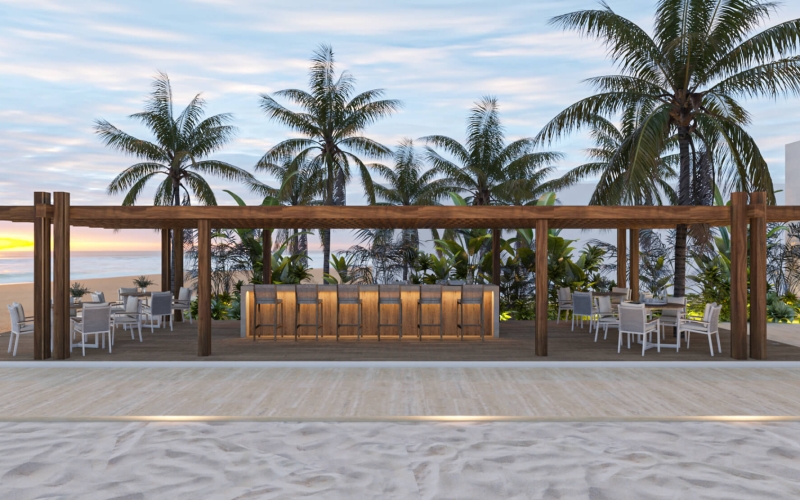 Condominium with access to the beach for sale, Progreso area, Merida, Yucatan