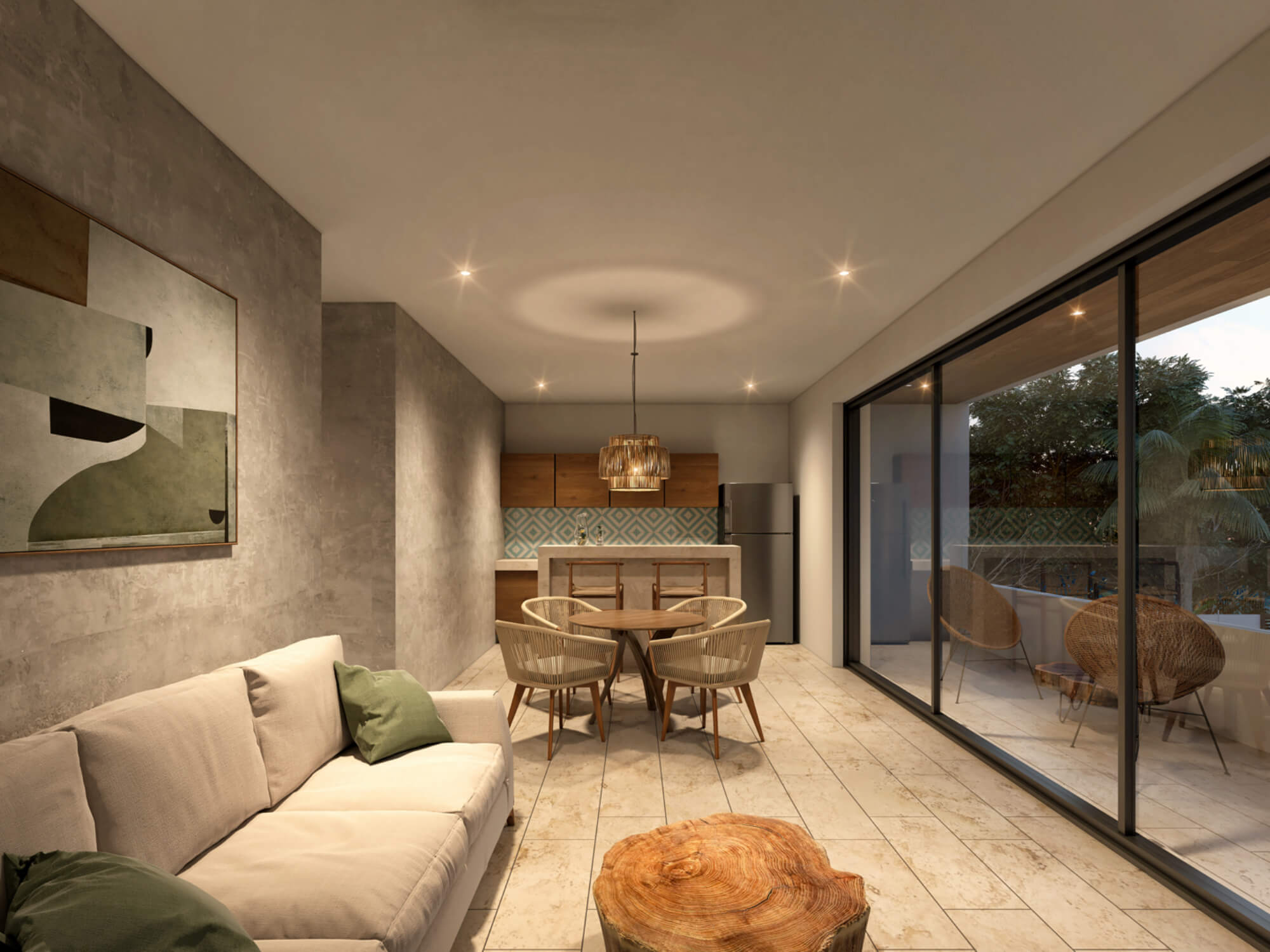 Condominium with 25 amenities, dog park, pool for sale North Zone Merida