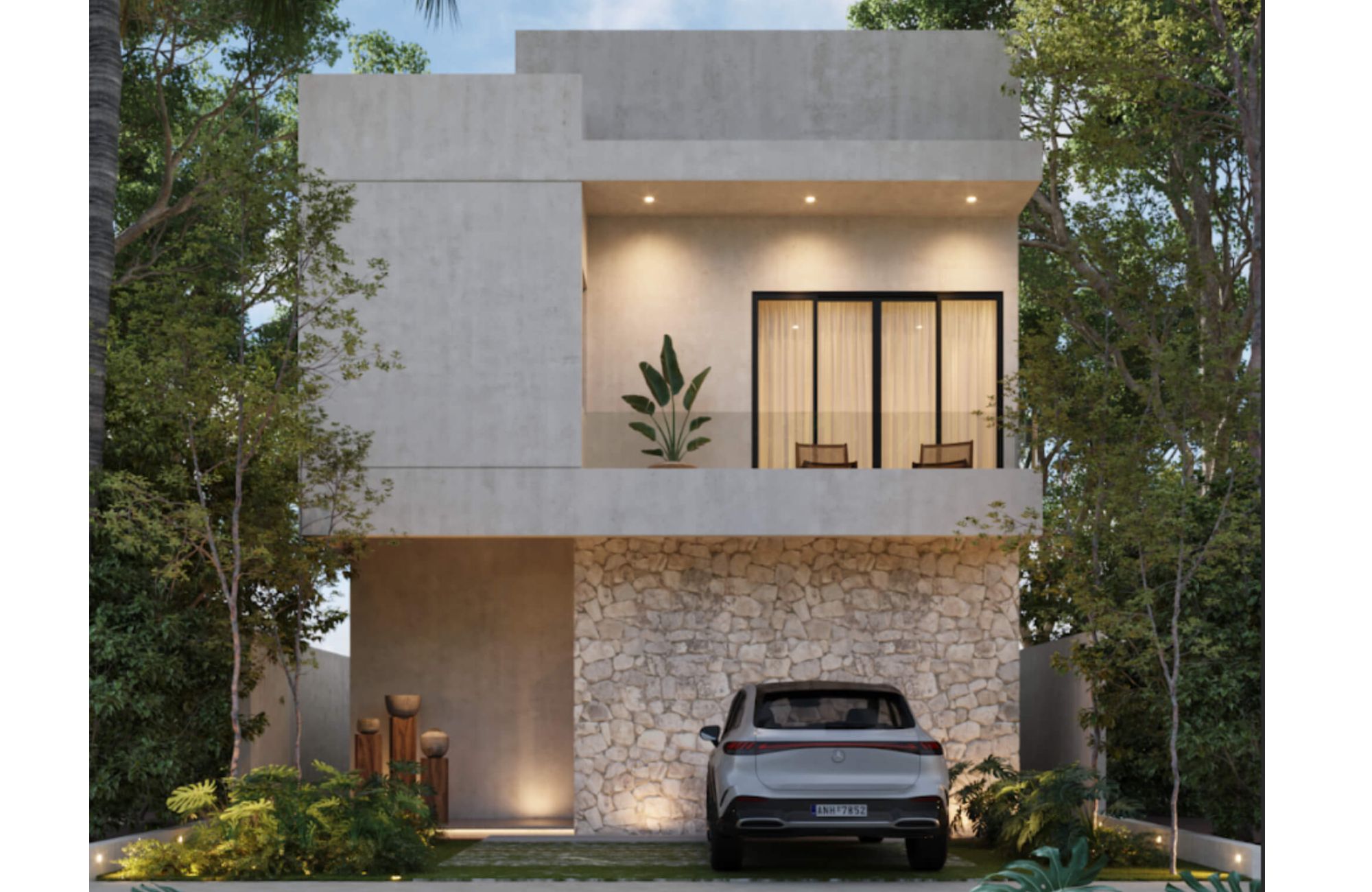 House for sale in a gated community with green areas, Xpu-ha, Quintana Roo