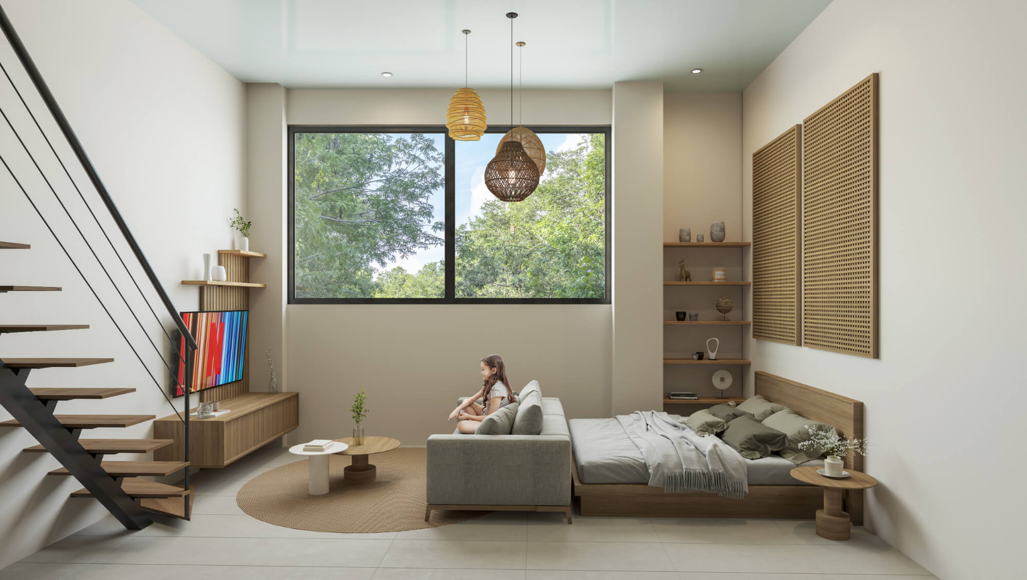 Apartment with pool, pet park for sale in Playacar, Playa del Carmen.