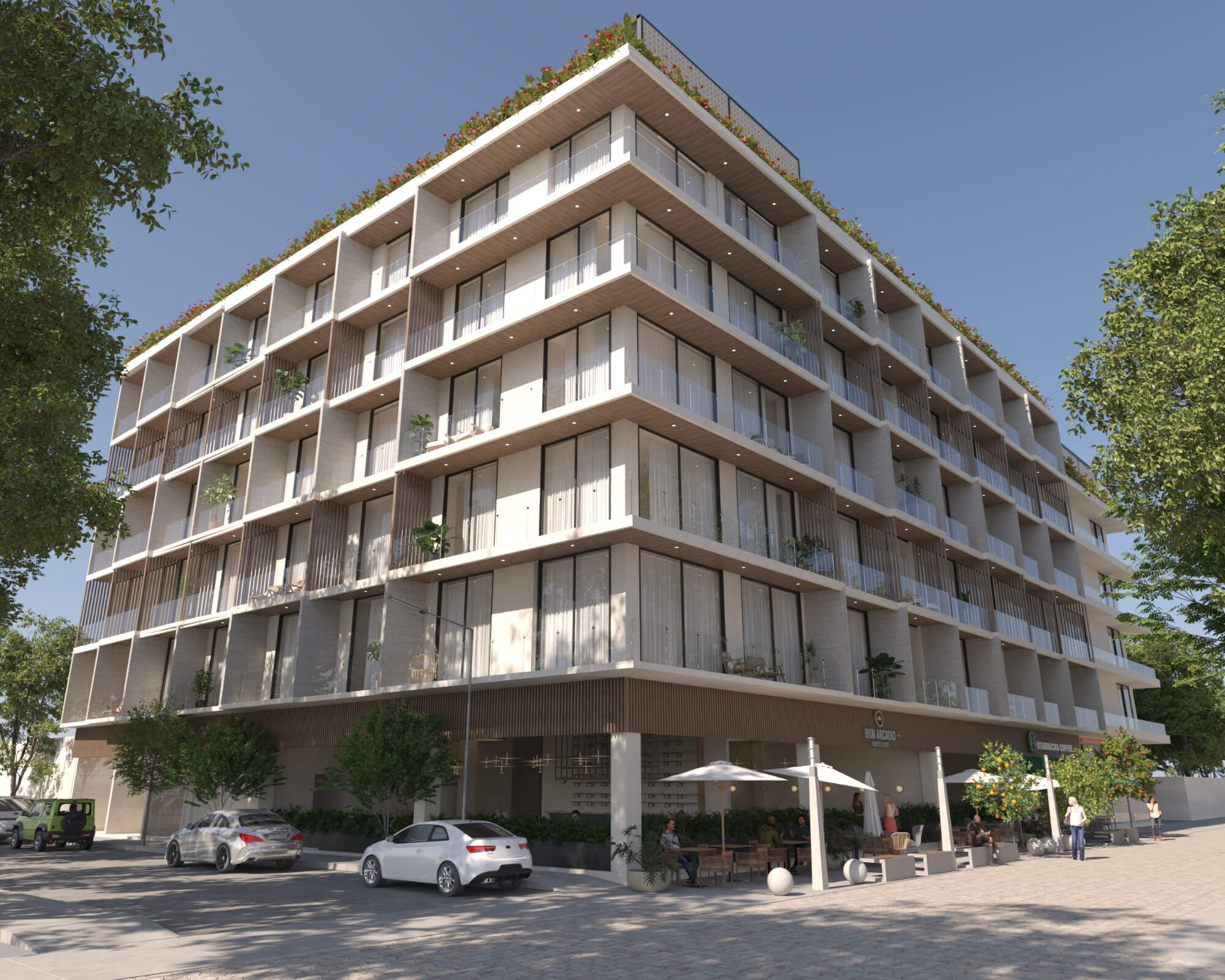 Apartment with pool, pet park for sale in Playacar, Playa del Carmen.