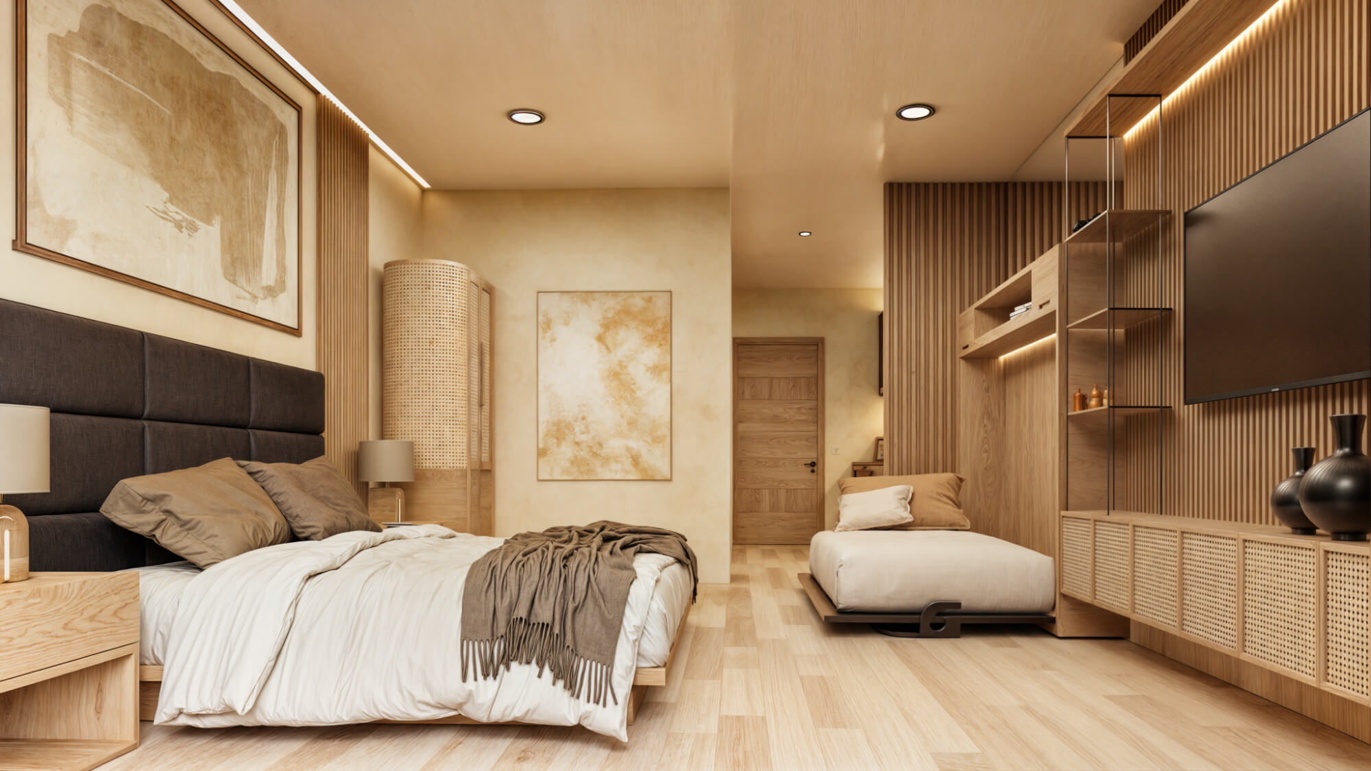 Condo with 3 pools, roof top terrace with 6 Jacuzzis, barbecue area, terrace with bar, in Lagunas de Ciudad Mayakoba for sale.