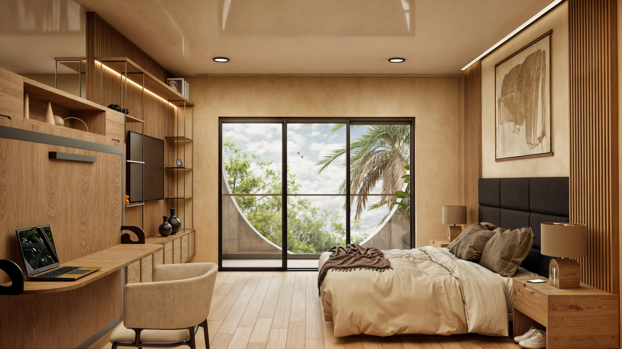 Condo steps from Fifth Avenue and the beach, rooftop, for sale Playa del Carmen.