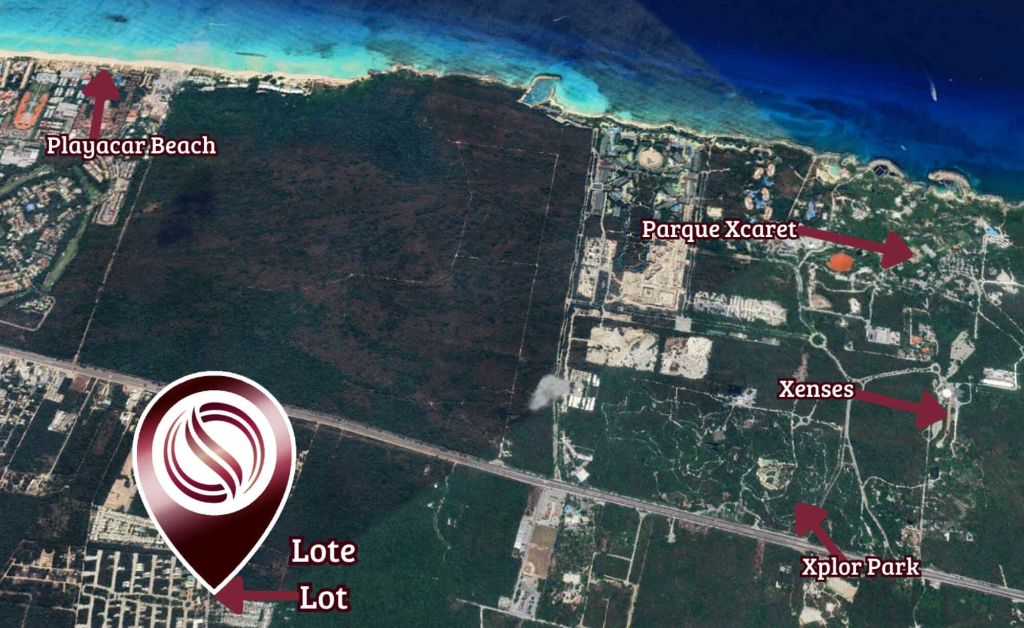 Terreno uso Residencial, en venta, Carr. Federal Canc&uacute;n-Tulum, Playa del Carmen