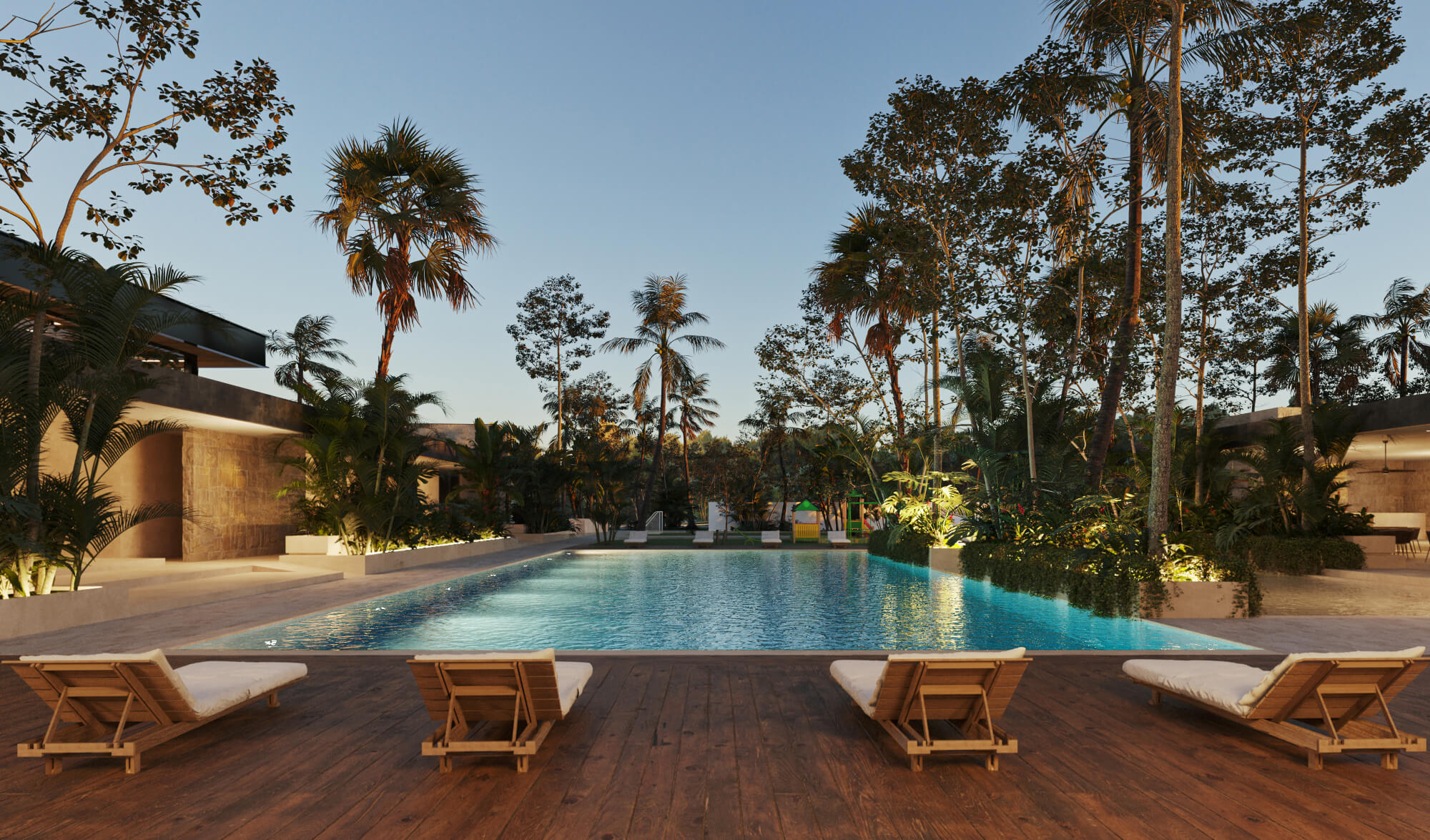 Residential land with amenities, for sale, Centro Maya, Playa del Carmen