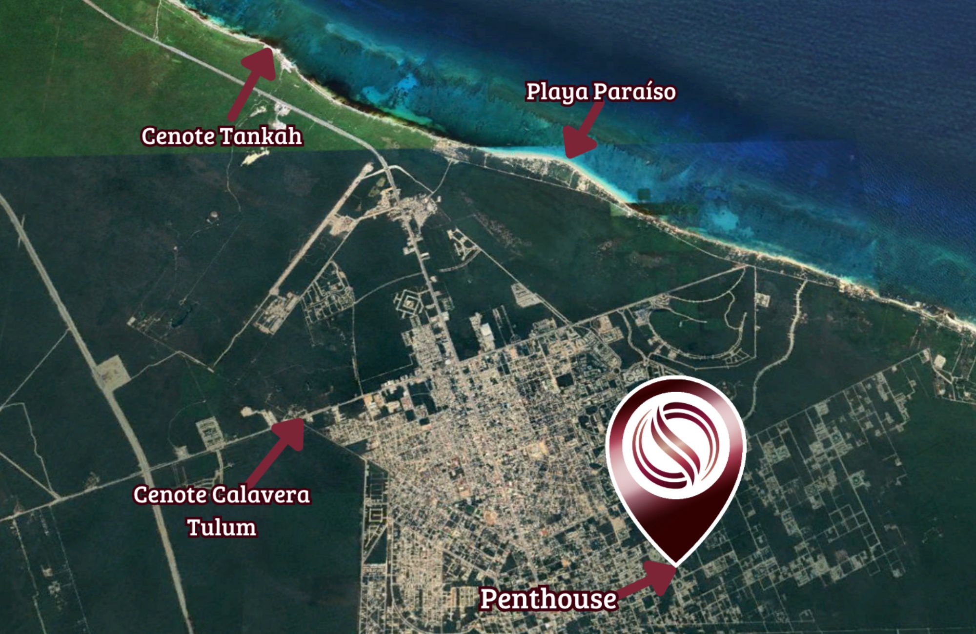 One-Bedroom Penthouse with Luxury Amenities in La Veleta, Tulum.