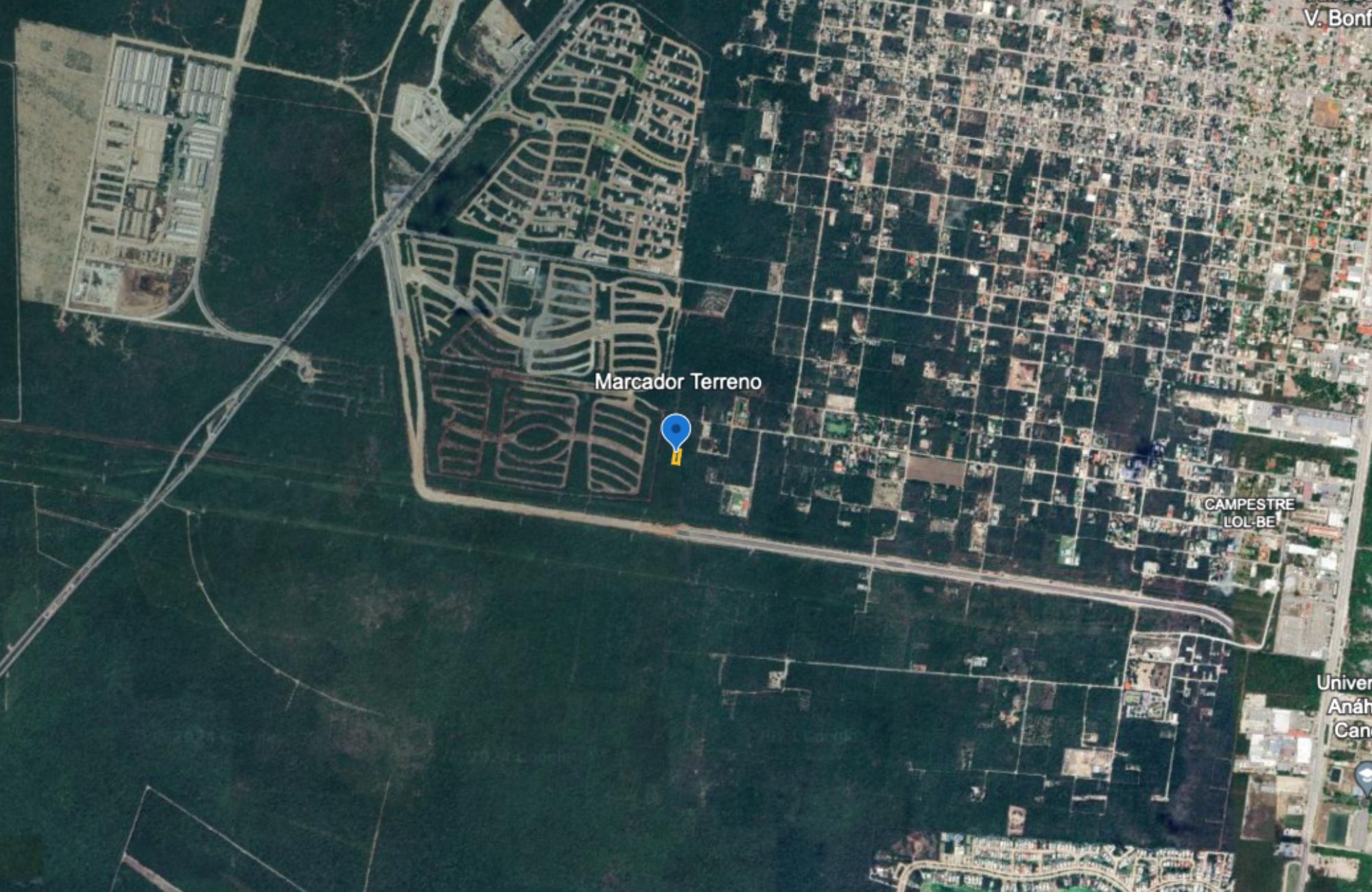 Lot in private community with clubhouse, Padel courts, and more for sale in Cancun