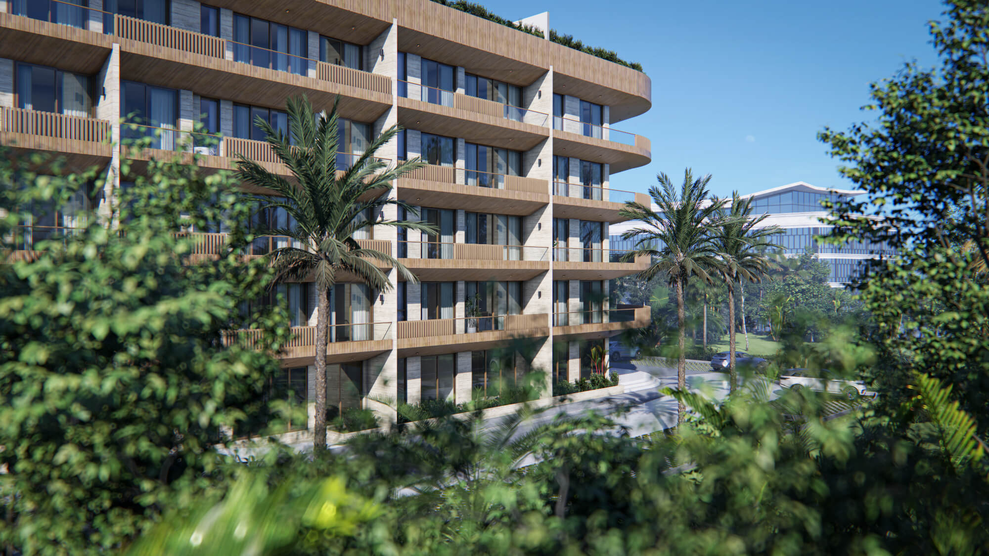 Condo with panoramic view, infinity pool, jacuzzi, snack bar, pre-construction, in Puerto Cancun