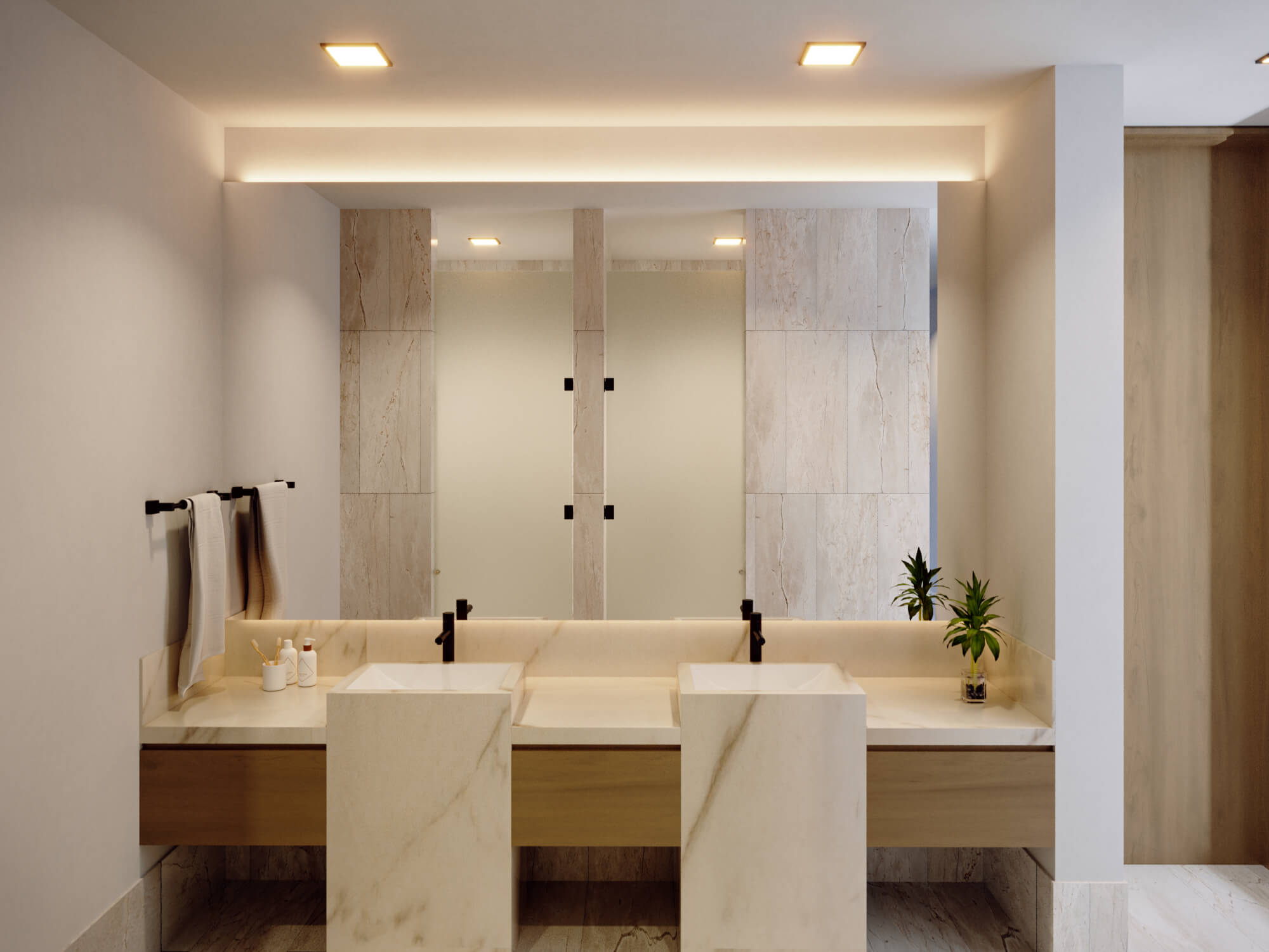 Condo with panoramic view, infinity pool, jacuzzi, snack bar, pre-construction, in Puerto Cancun