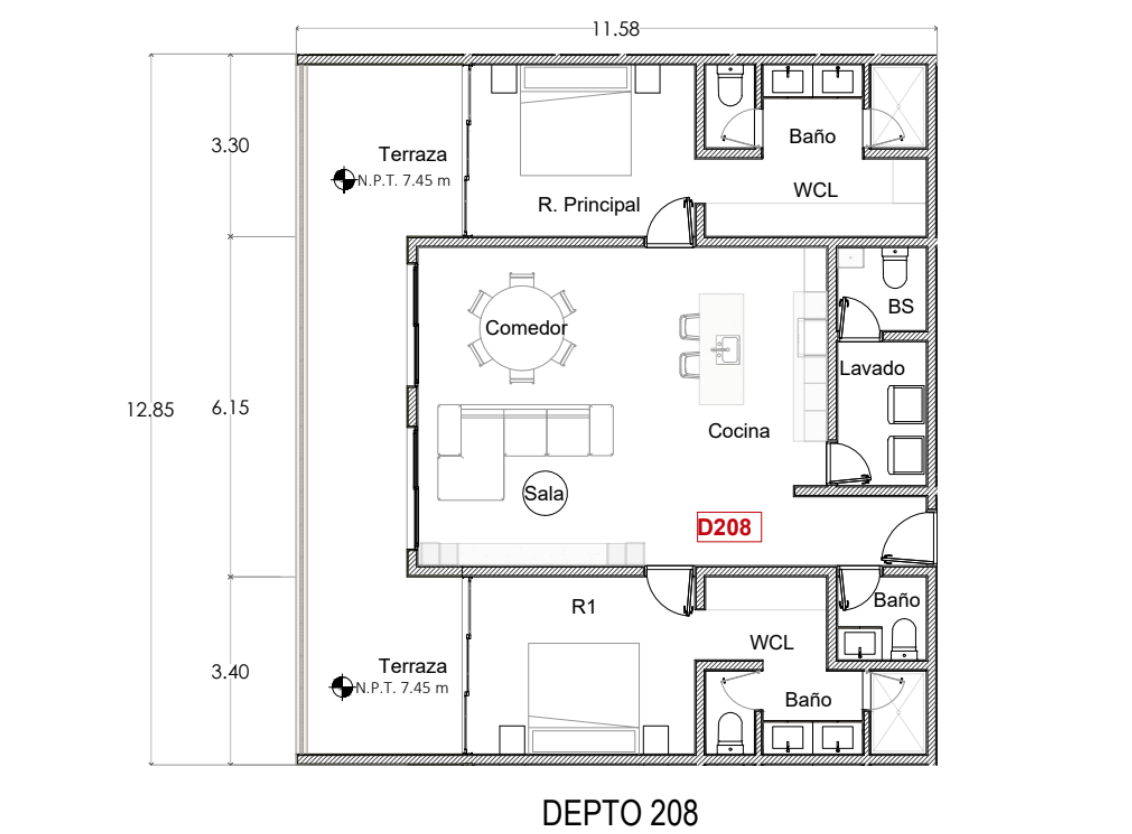 Condo with panoramic view, infinity pool, jacuzzi, snack bar, pre-construction, in Puerto Cancun