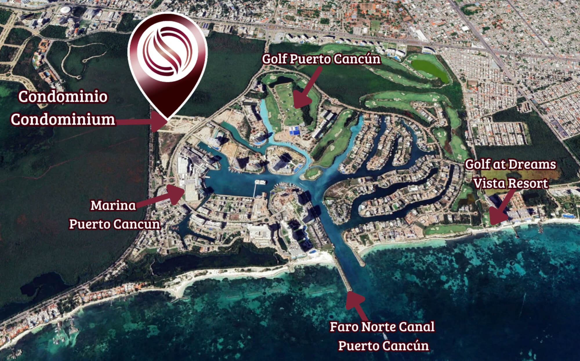 Condominio con amenidades de lujo, en venta, Zona Hotelera, Canc&uacute;n