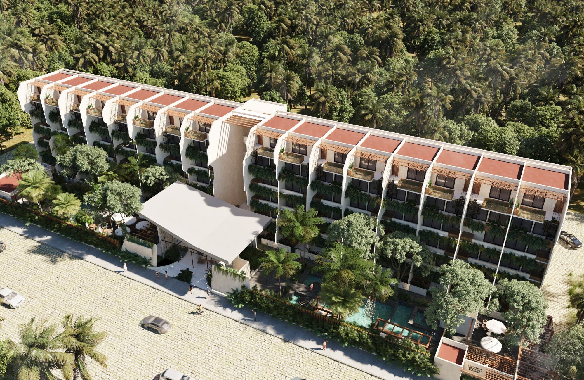 1 bedroom condo in the most exclusive and natural area of Tulum