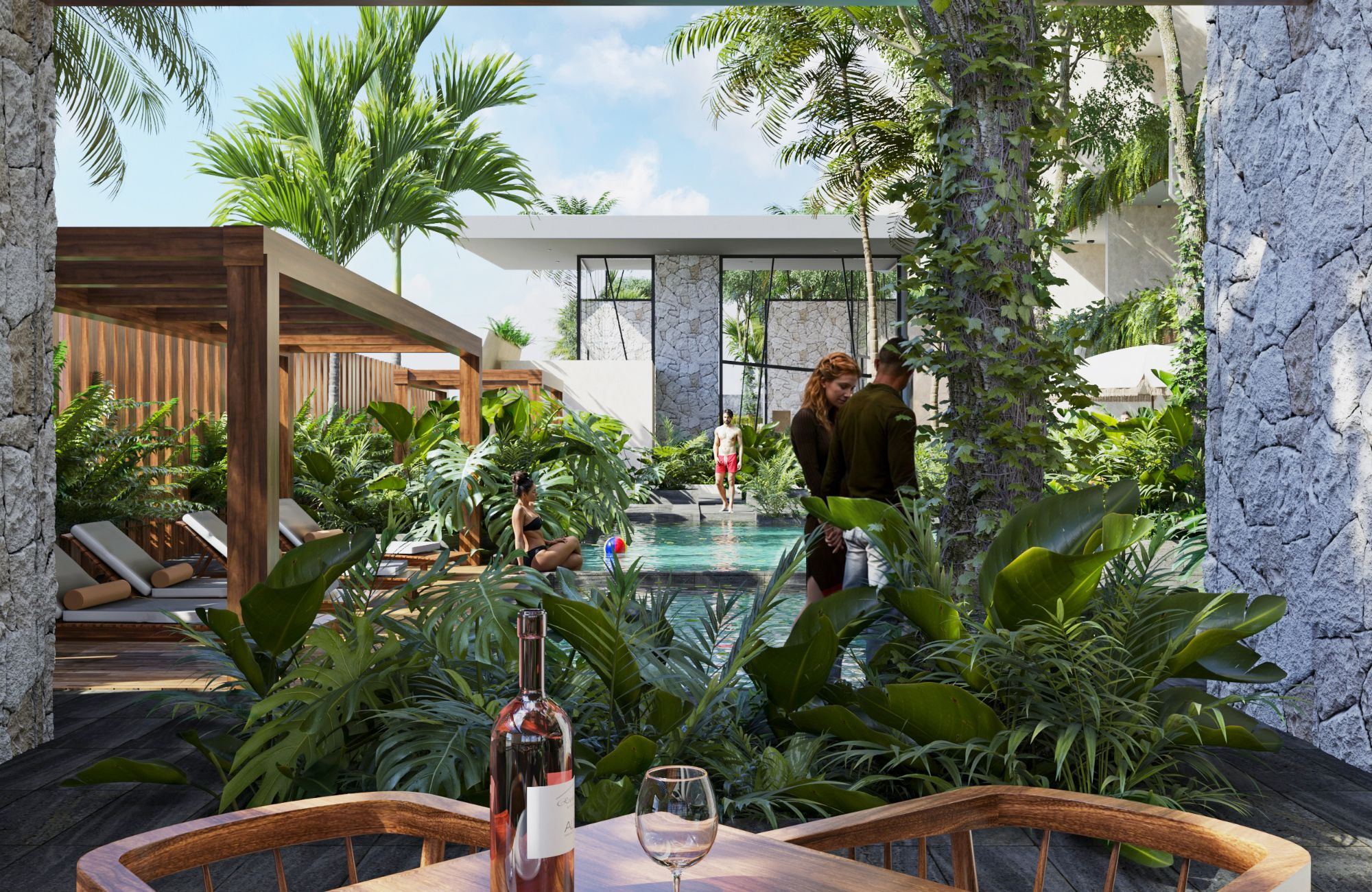 1 bedroom condo in the most exclusive and natural area of Tulum