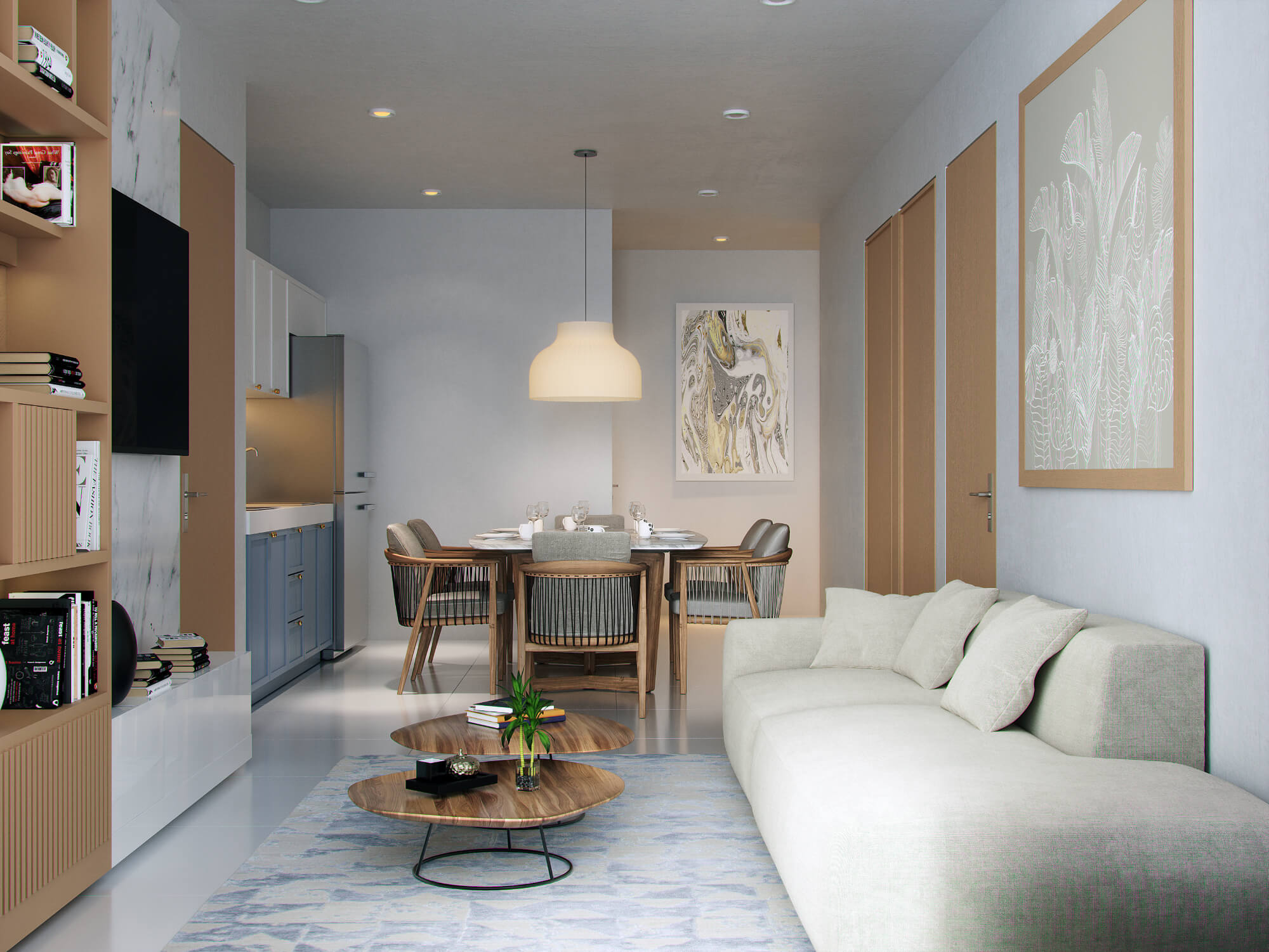 Departamento frente al mar con Jacuzzi privado, amueblado,  alberca y  Area de Coworking, pre- construcci&oacute;n,  Venta en Puerto Morelos.