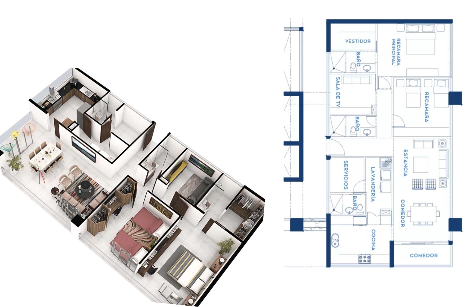 Apartment 3 Bedrooms + 1, with 50 amenities, luxury finishes, cinema, spa, spinning, dog park, pool and jacuzzi for adults, and more, pre-co