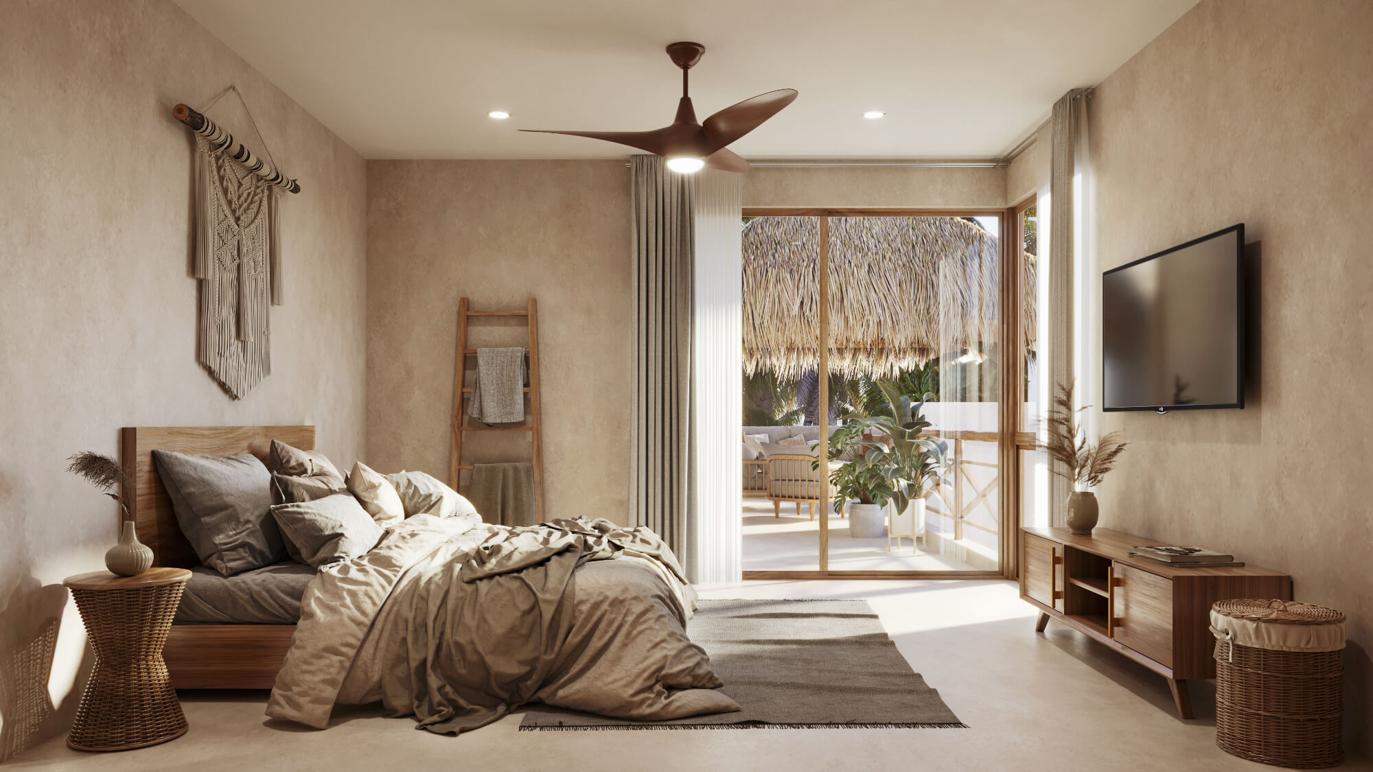 Two-Story House with Private Pool and Garden for Sale in Temoz&oacute;n Norte, M&eacute;rida