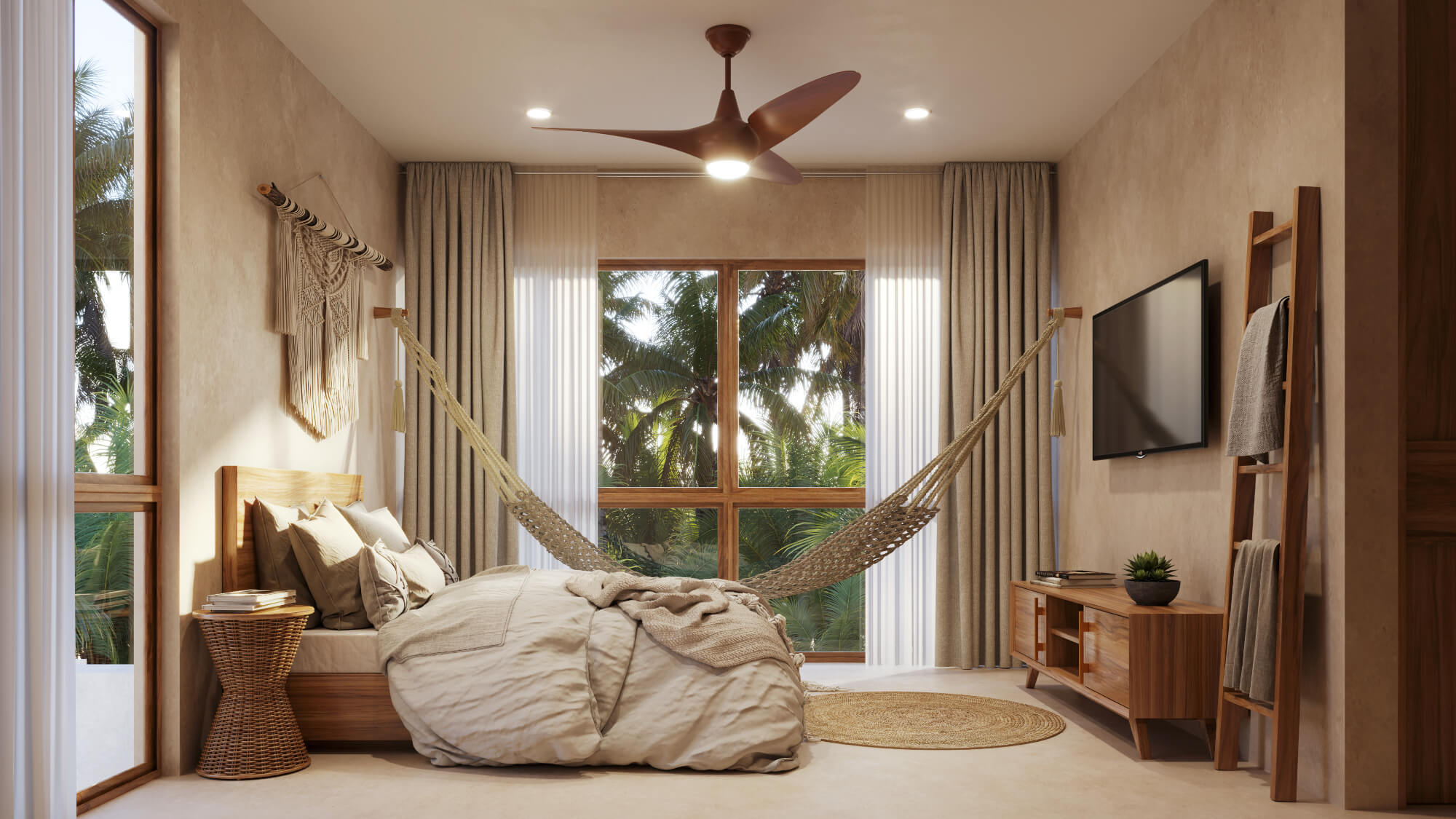 Two-Story House with Private Pool and Garden for Sale in Temoz&oacute;n Norte, M&eacute;rida