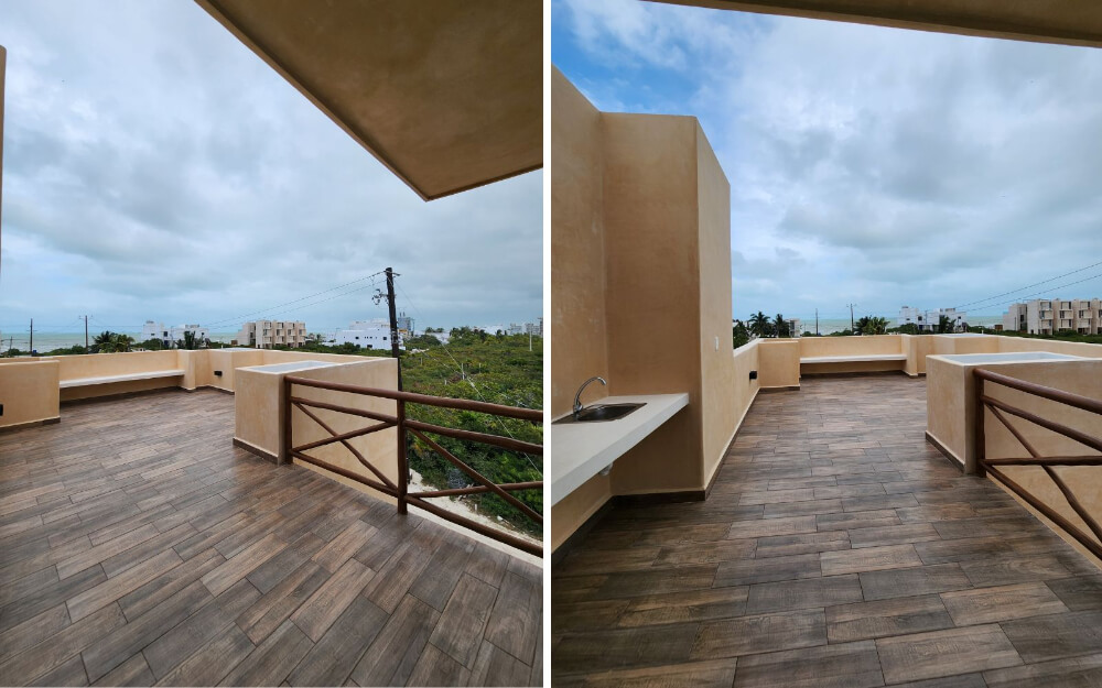 Two-Story House with Private Pool and Garden for Sale in Temoz&oacute;n Norte, M&eacute;rida