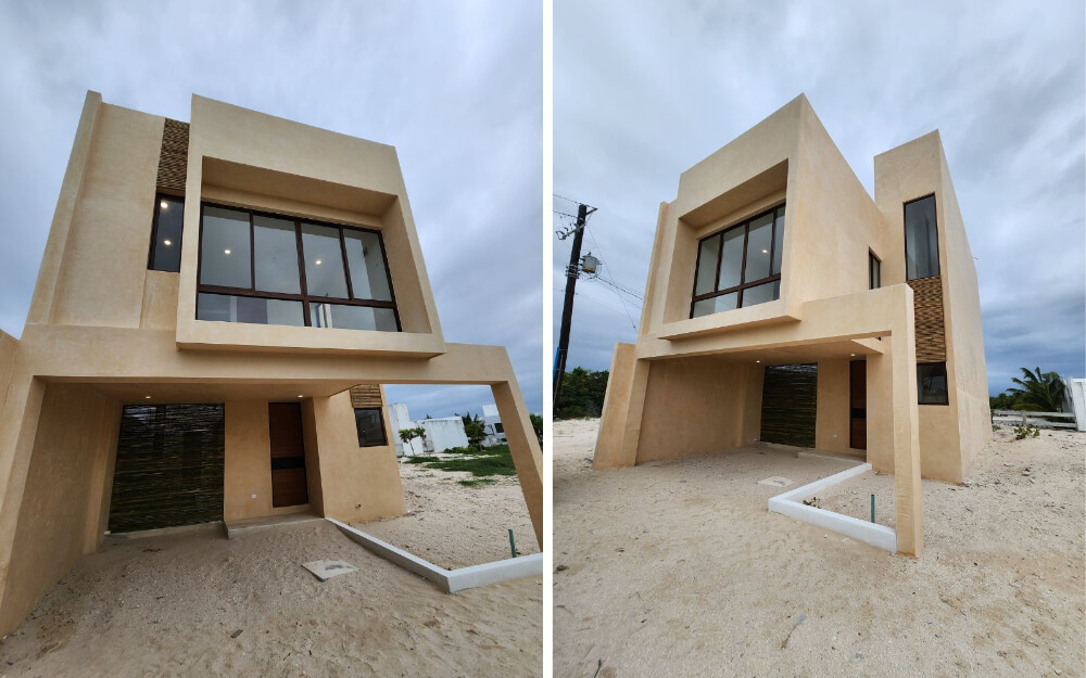 Two-Story House with Private Pool and Garden for Sale in Temoz&oacute;n Norte, M&eacute;rida