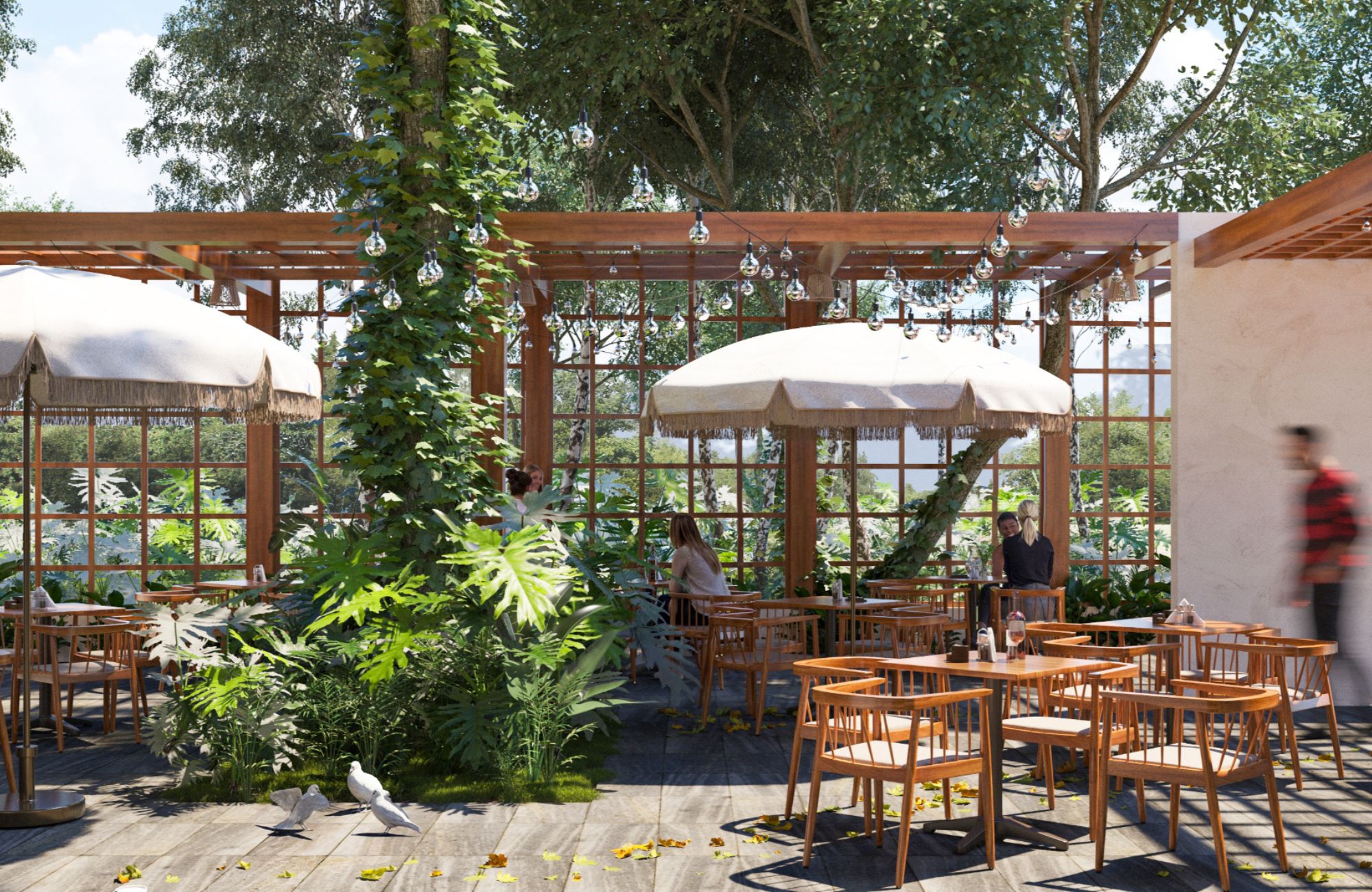 1 bedroom Penthouse with art walk, Boho style commercial area, green areas, 5 star hotel services in Tulum, sale.