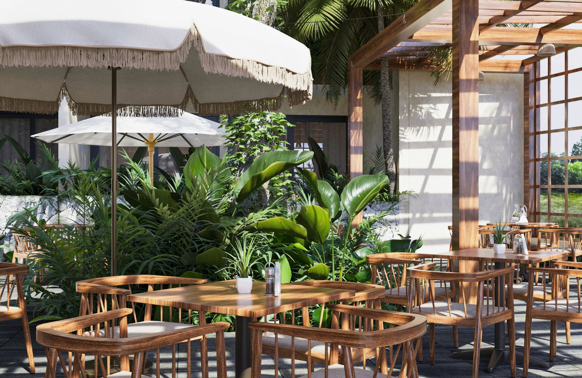 1 bedroom Penthouse with art walk, Boho style commercial area, green areas, 5 star hotel services in Tulum, sale.