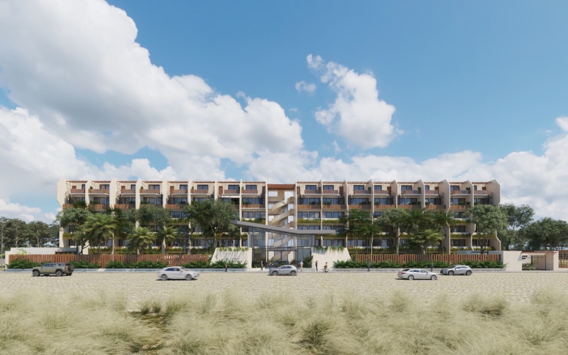 Penthouse con terraza, alberca privada, lock off, pre-construcci&oacute;n, Regi&oacute;n 15, Tulum.