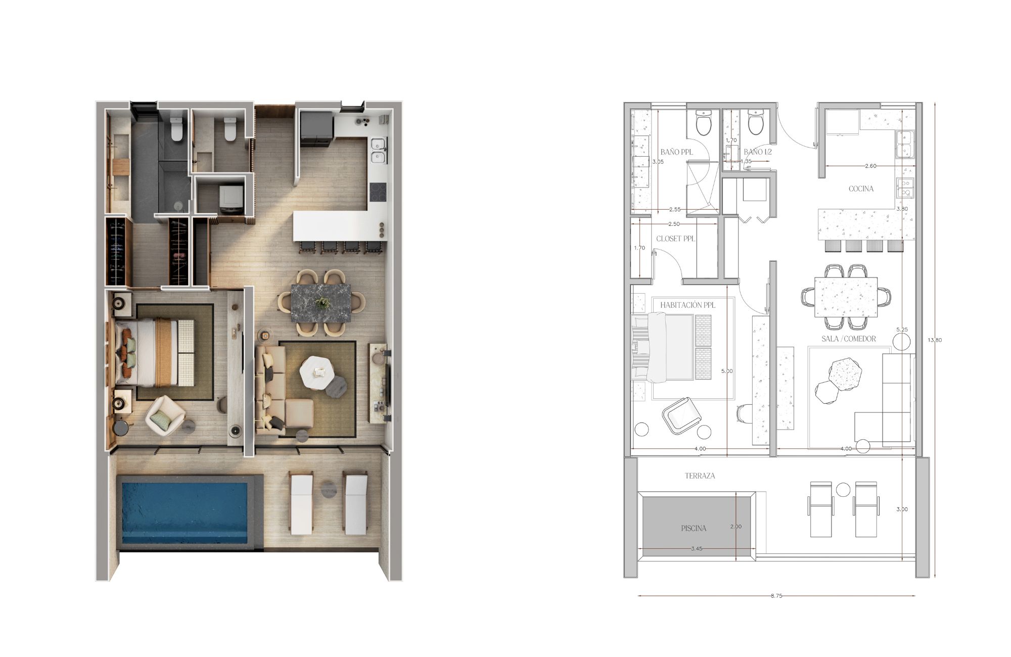 Golf &amp; lake view condo in Yucatan Country Club, for sale in M&eacute;rida.