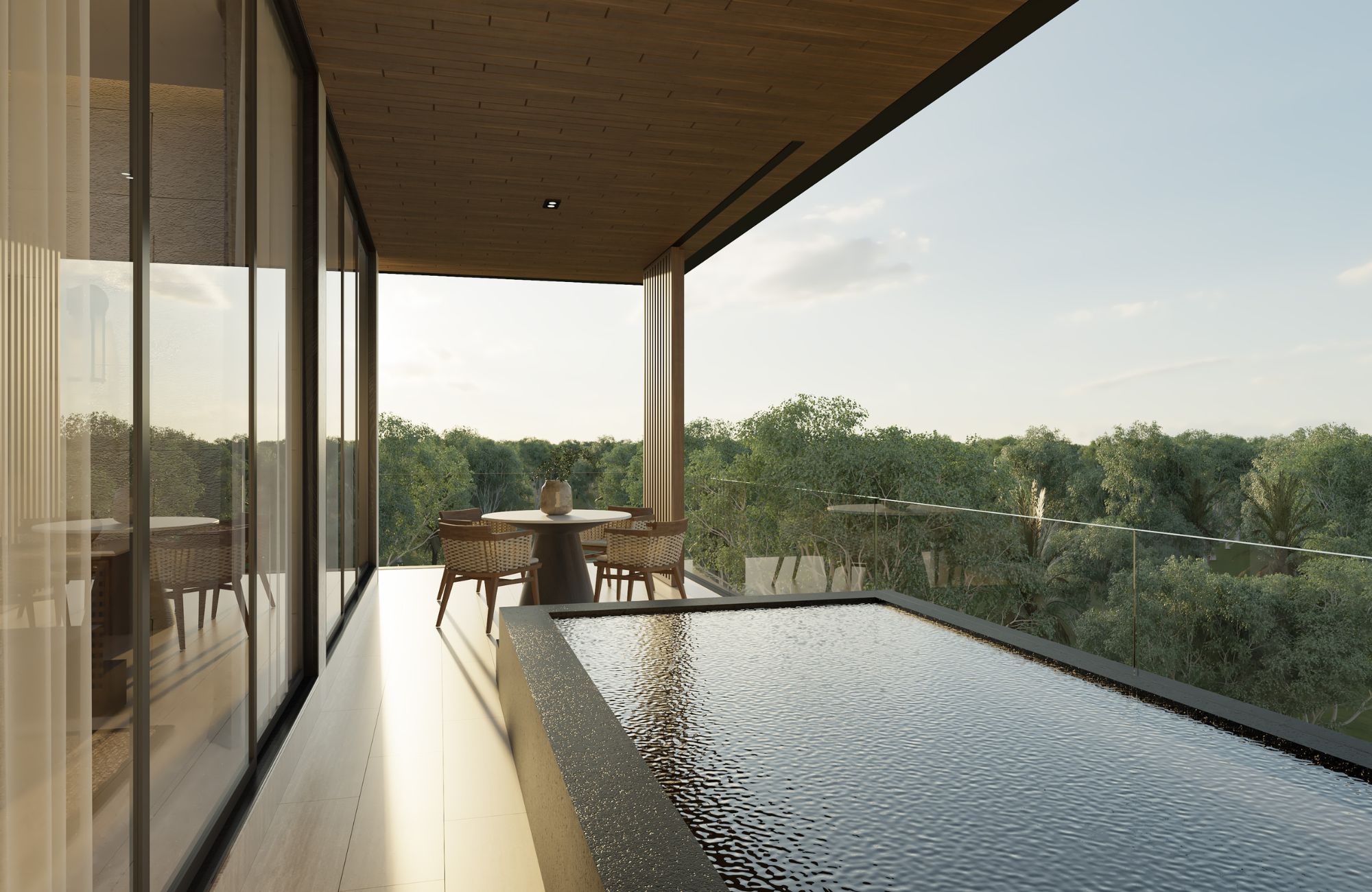 Departamento en venta, vista panor&aacute;mica, alberca com&uacute;n, Zona Norte, M&eacute;rida